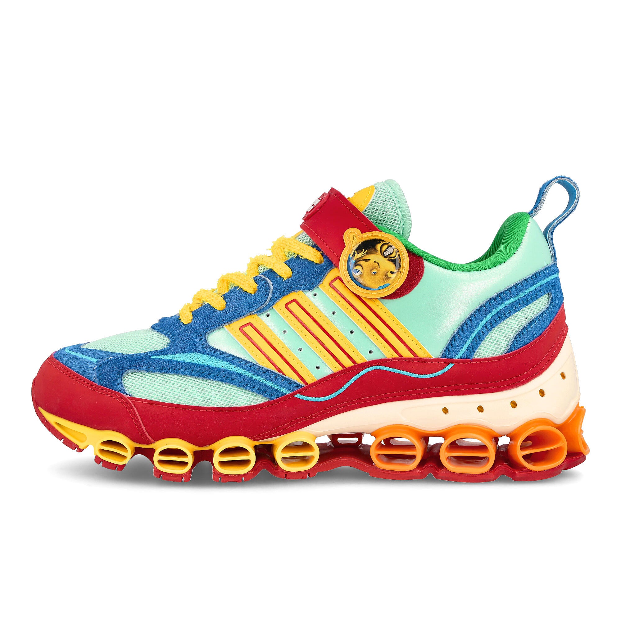 adidas Kerwin Frost x adidas Strap Microbounce Multicolor / Yellow / Scarla Sneakers GX6447 | Overkill
