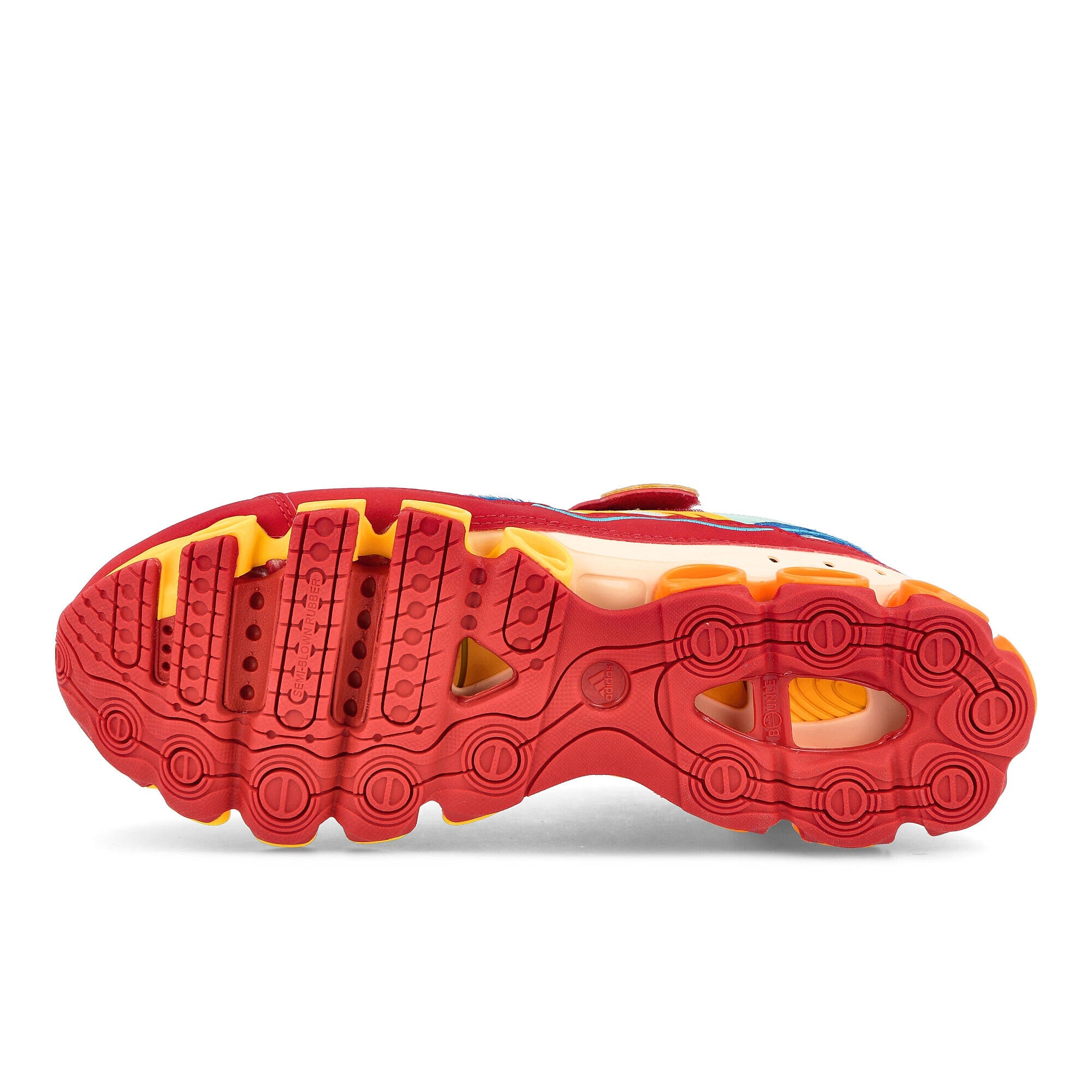 adidas Kerwin Frost x adidas Strap Microbounce Multicolor / Yellow / Scarla Sneakers Detail View 1 | Overkill