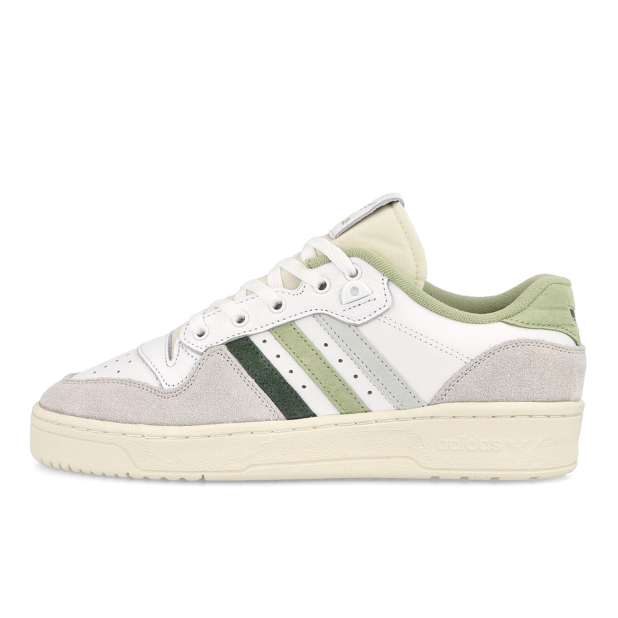 adidas Rivalry Low Cloud White-Linen Green-Magic Lime Low Top Sneakers GX7081 | Overkill