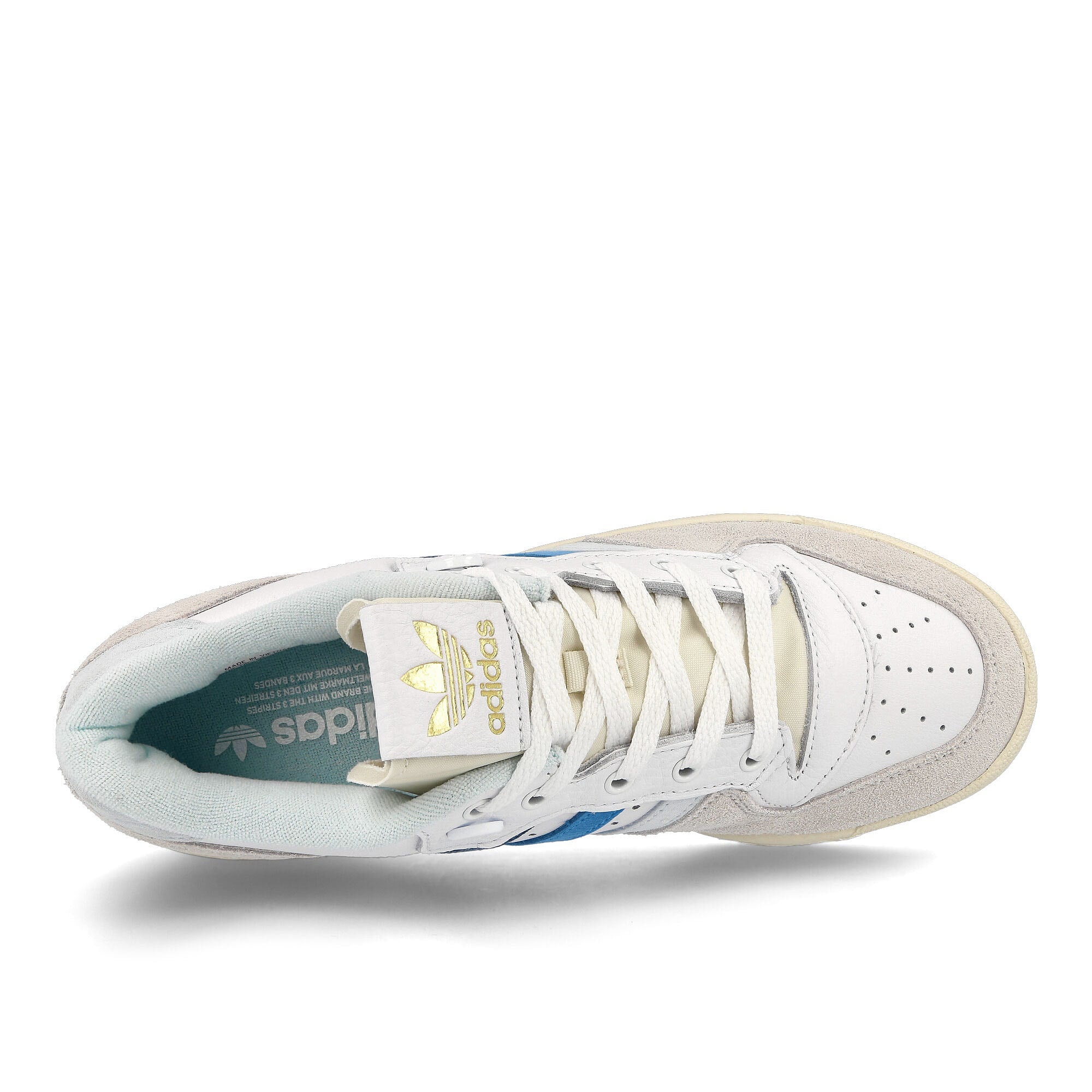 adidas Rivalry Low Cloud White-Almost Blue-Wonder Steel Low Top Sneakers Detailfoto | Overkill