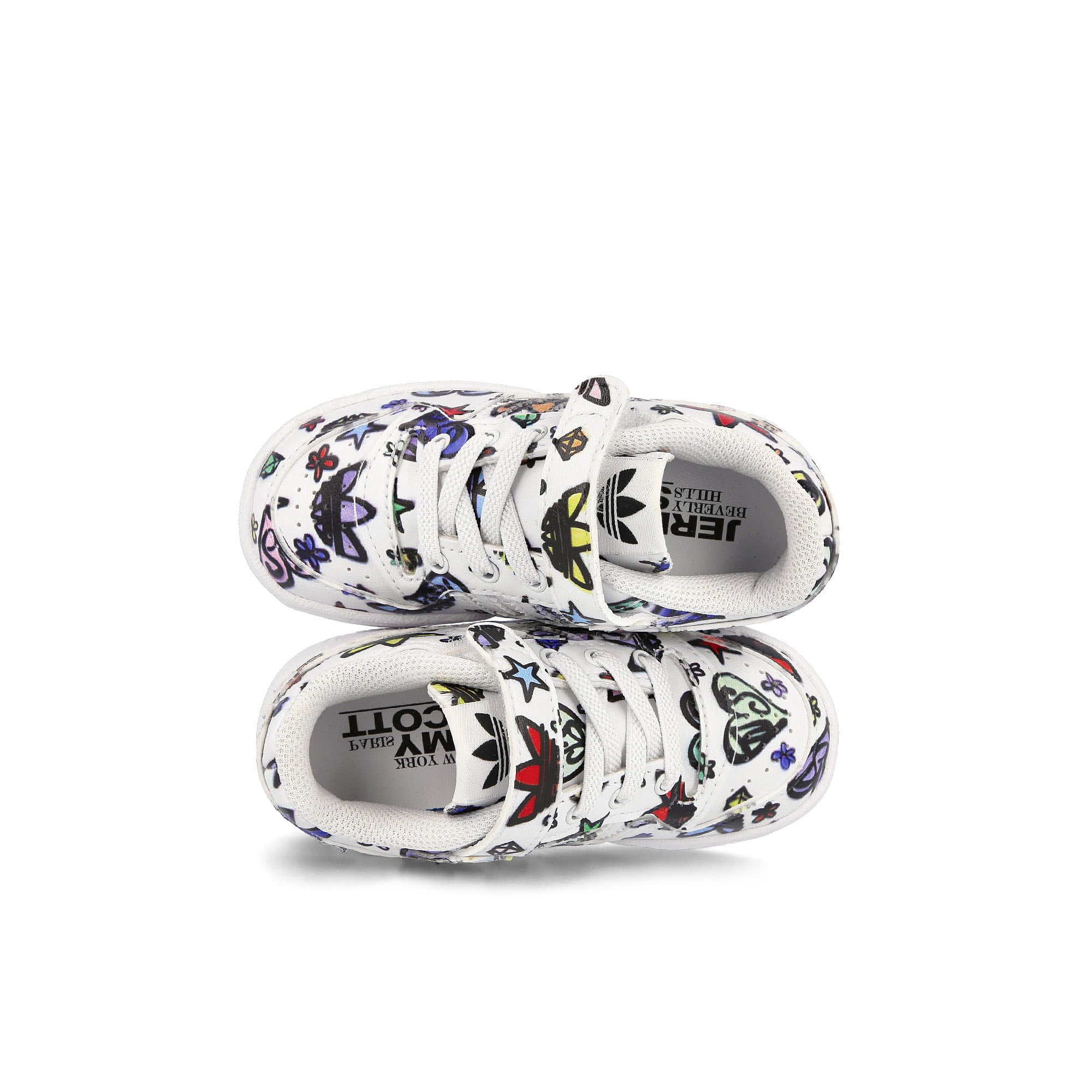 adidas Jeremy Scott x adidas Forum Low Mono Infants Footwear White-Footwear White-Core Black Low Top Sneakers GX7177 | Overkill