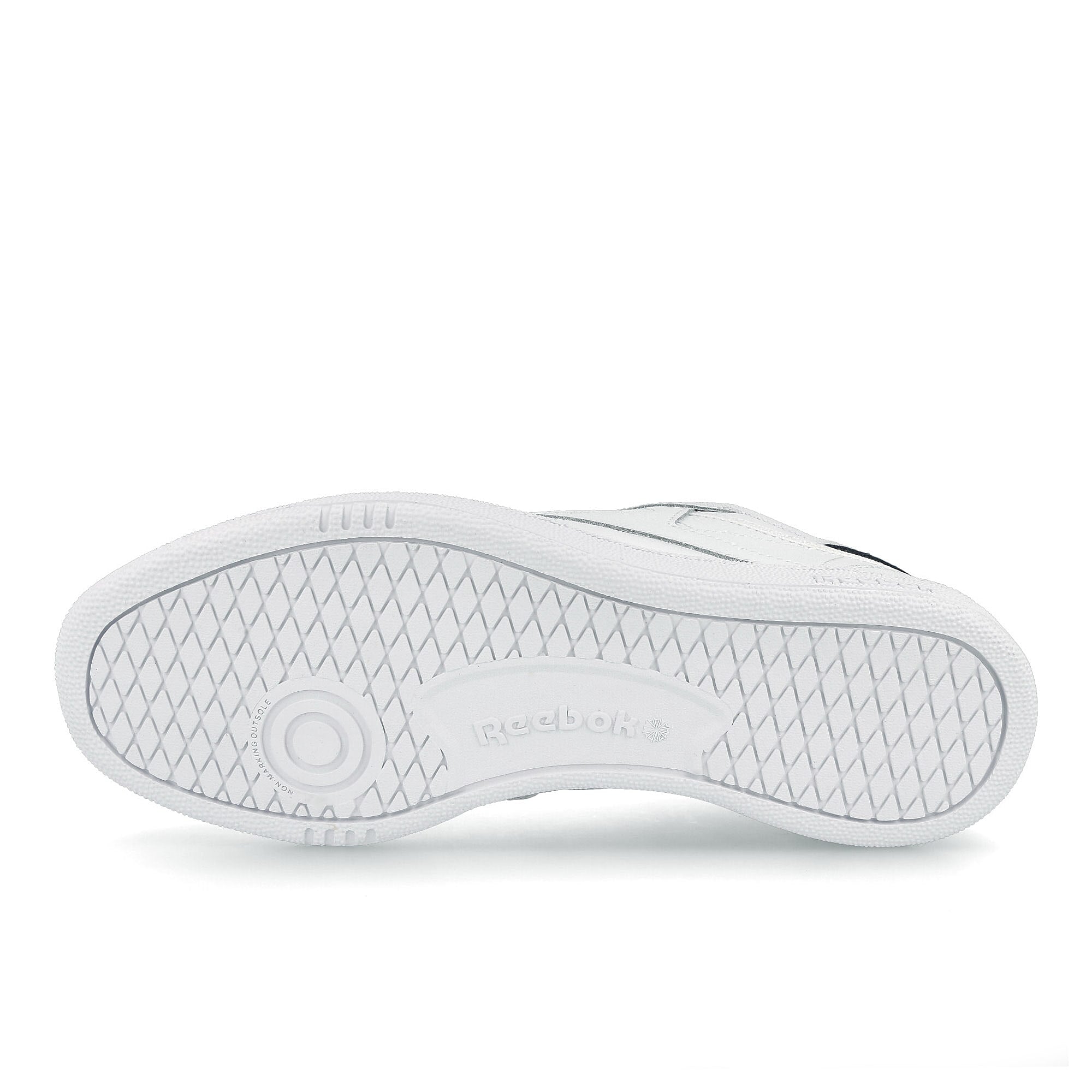 Reebok club c 85 Footwear White / Footwear White / Midnight Pine Detail view 2 | Overkill
