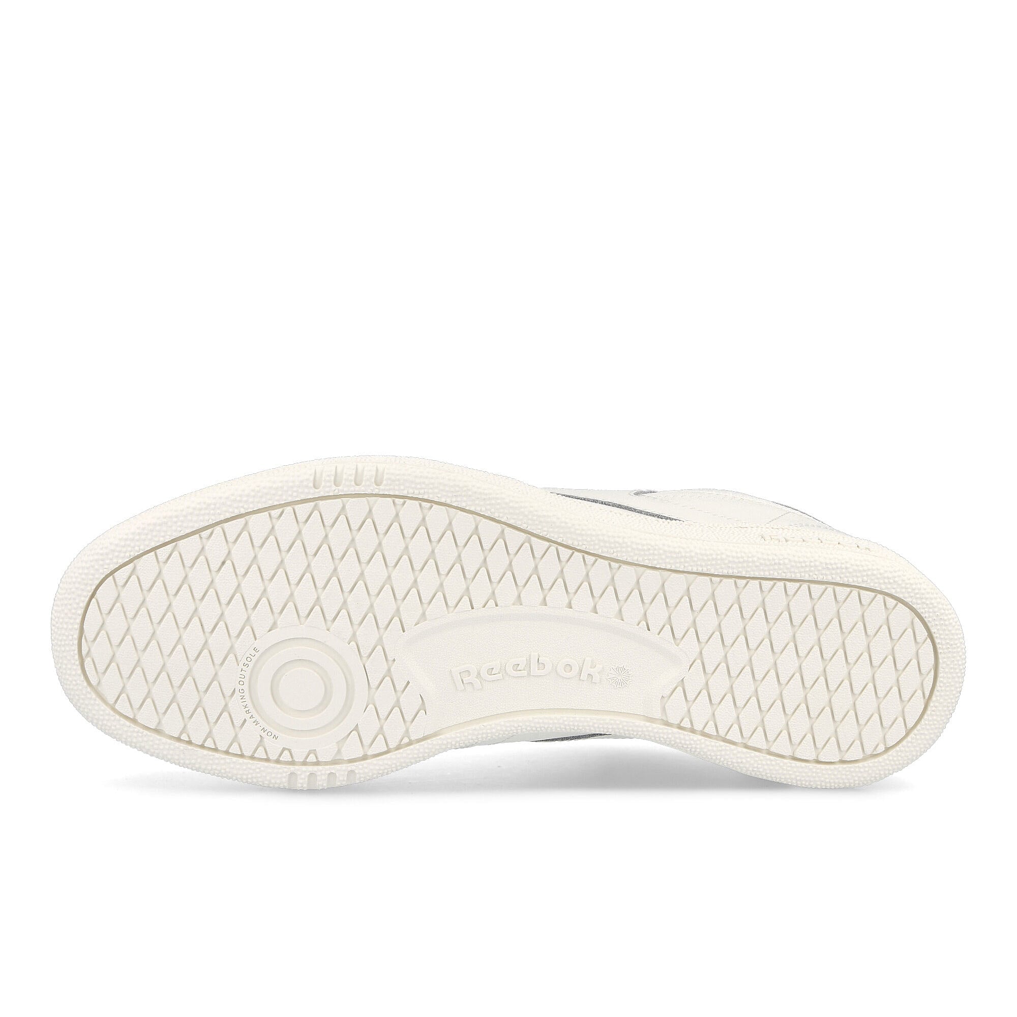 Reebok club c 85 Chalk-Chalk-Red Ember Low Top Sneakers Detail View 1 | Overkill