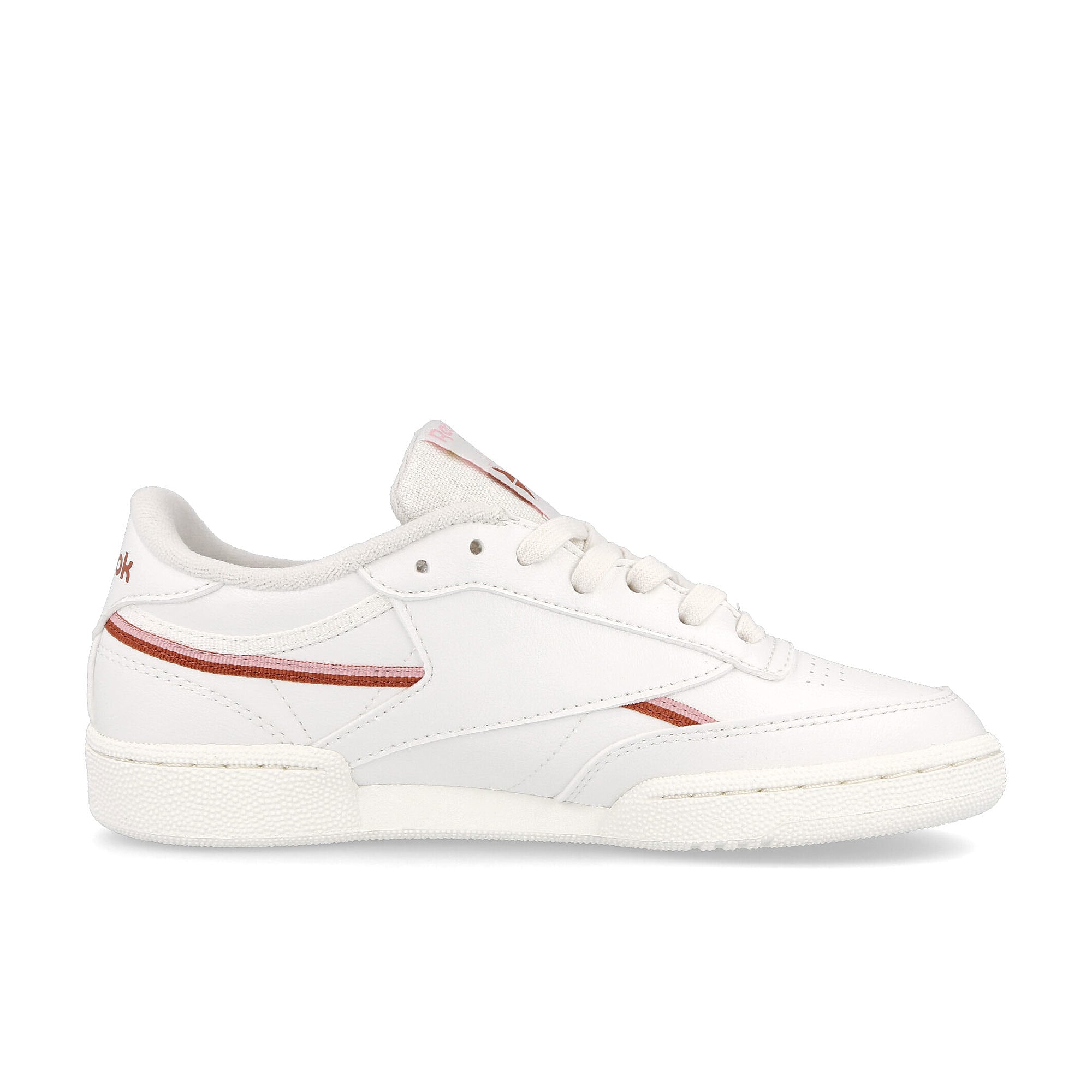 Reebok wmns club c 85 vegan Chalk / Pink Glow / Baked Earth Material | Overkill