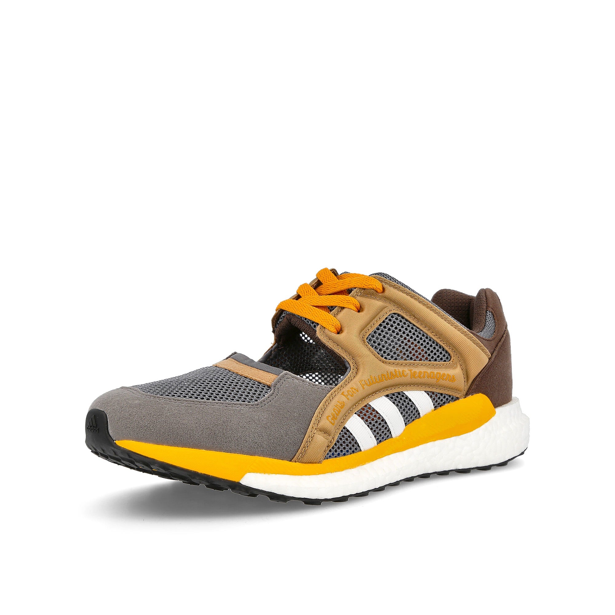 adidas Human Made x adidas EQT Racing Cardboard-Footwear White-Grey Four Sneakers Close Up | Overkill