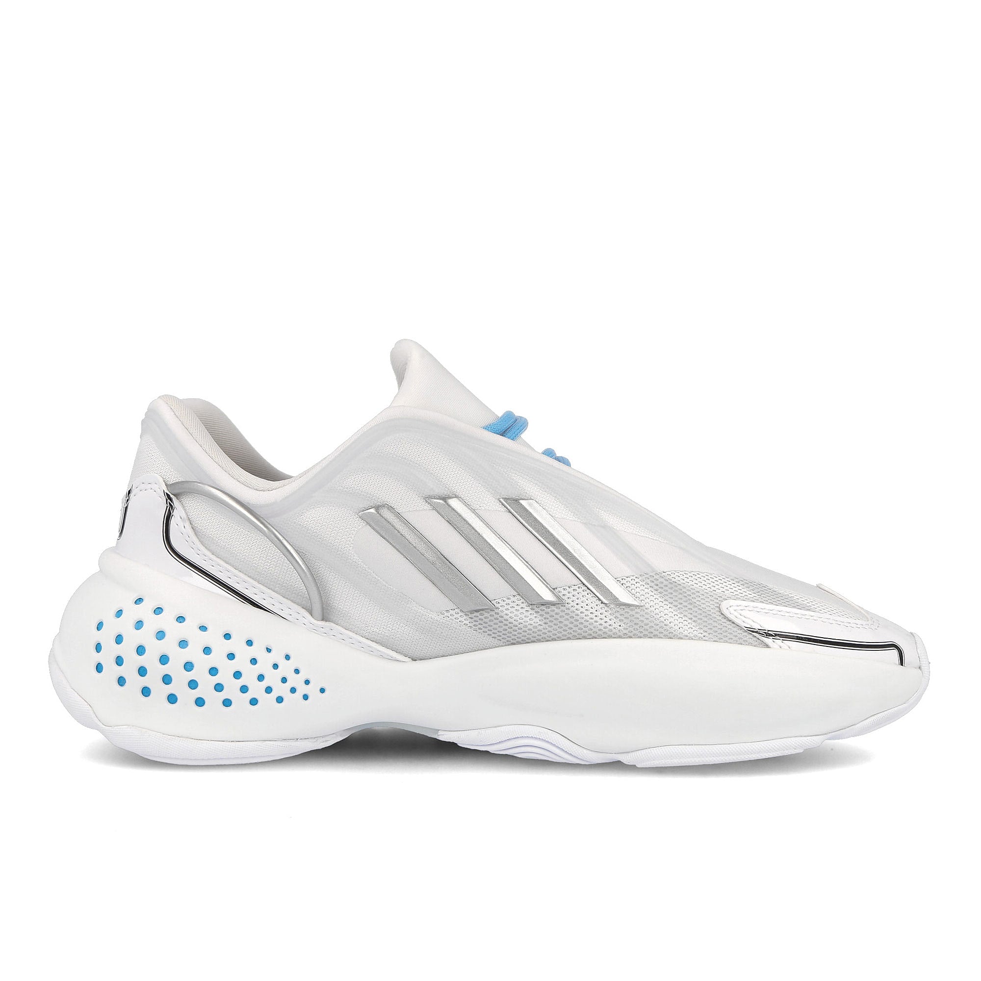 adidas Ruby 9100M x adidas Ozrah Footwear White-Silver Metallic-Shock Pink Sneakers Silhouette | Overkill