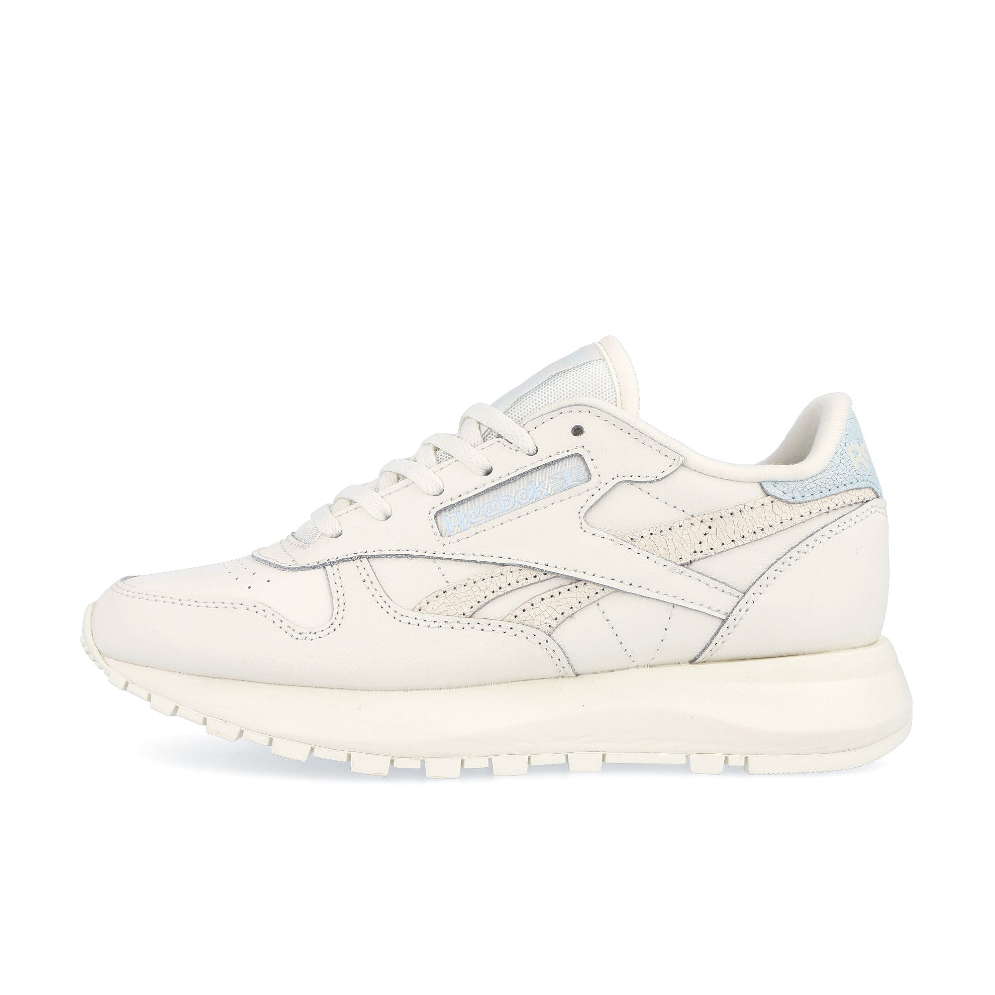 Reebok wmns classic leather sp Chalk / Chalk / Glass Blue GX8690 | Overkill
