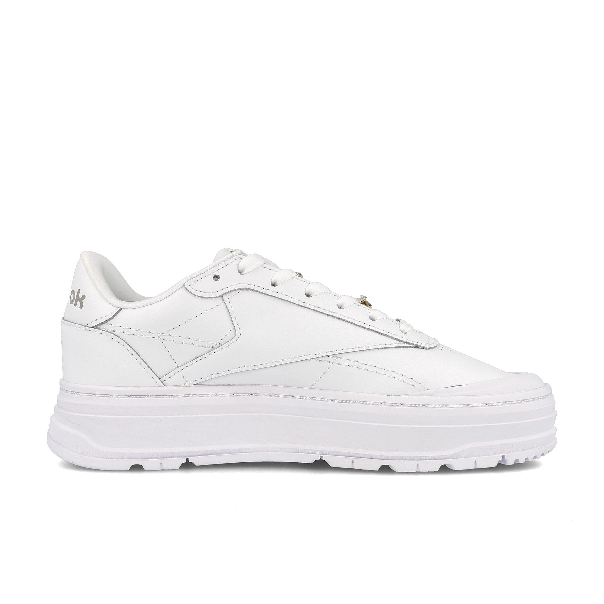 Reebok wmns club c double geo Footwear White / Footwear White / Moonstone Material | Overkill