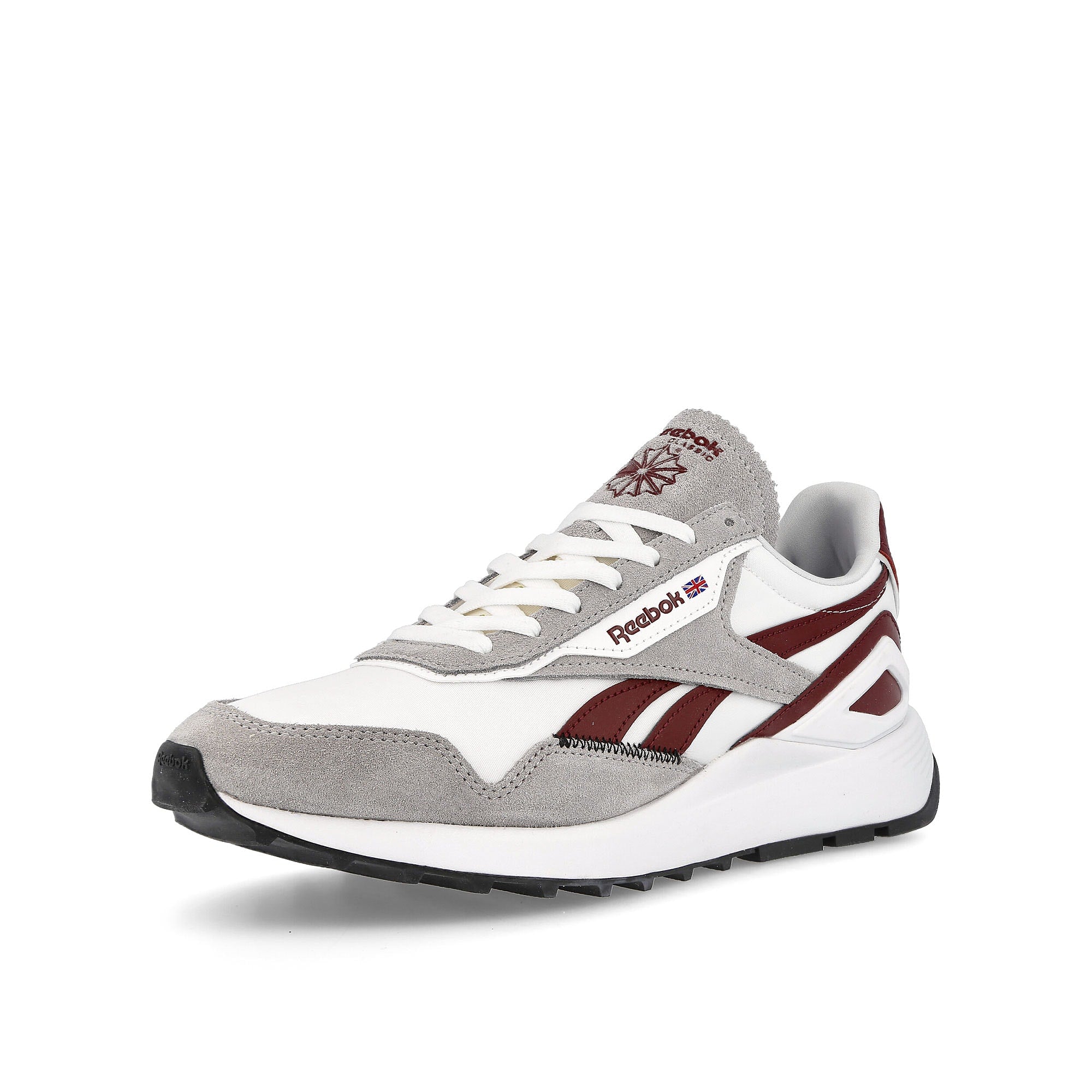 Reebok classic legacy az Footwear White-Pure Grey 2-Clabur Low Top Sneakers Close Up | Overkill