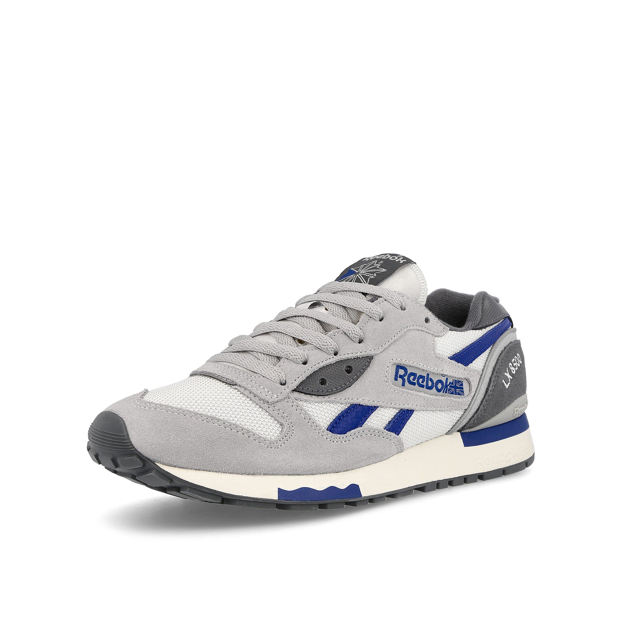 Reebok LX8500 Pure Grey-Cool Grey Sneakers Close Up | Overkill