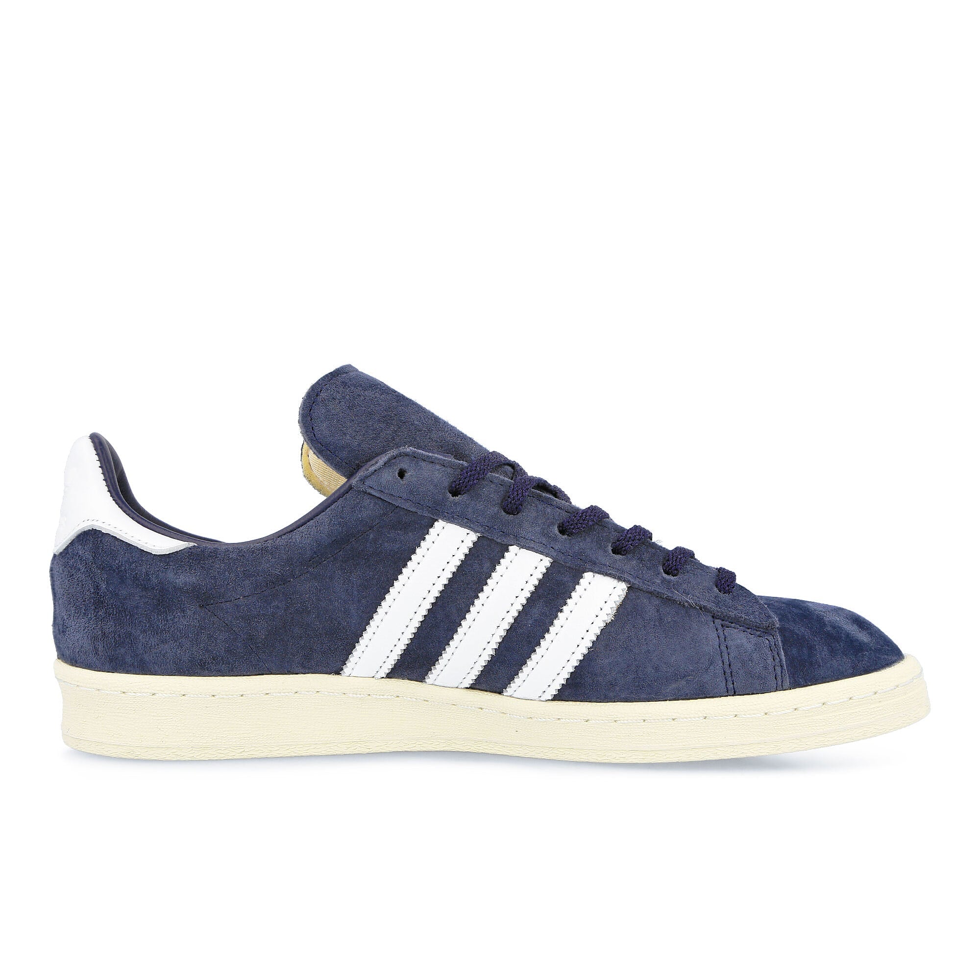 adidas campus 80s Collegiate Navy-Footwear White-Off White Low Top Sneakers Silhouette | Overkill