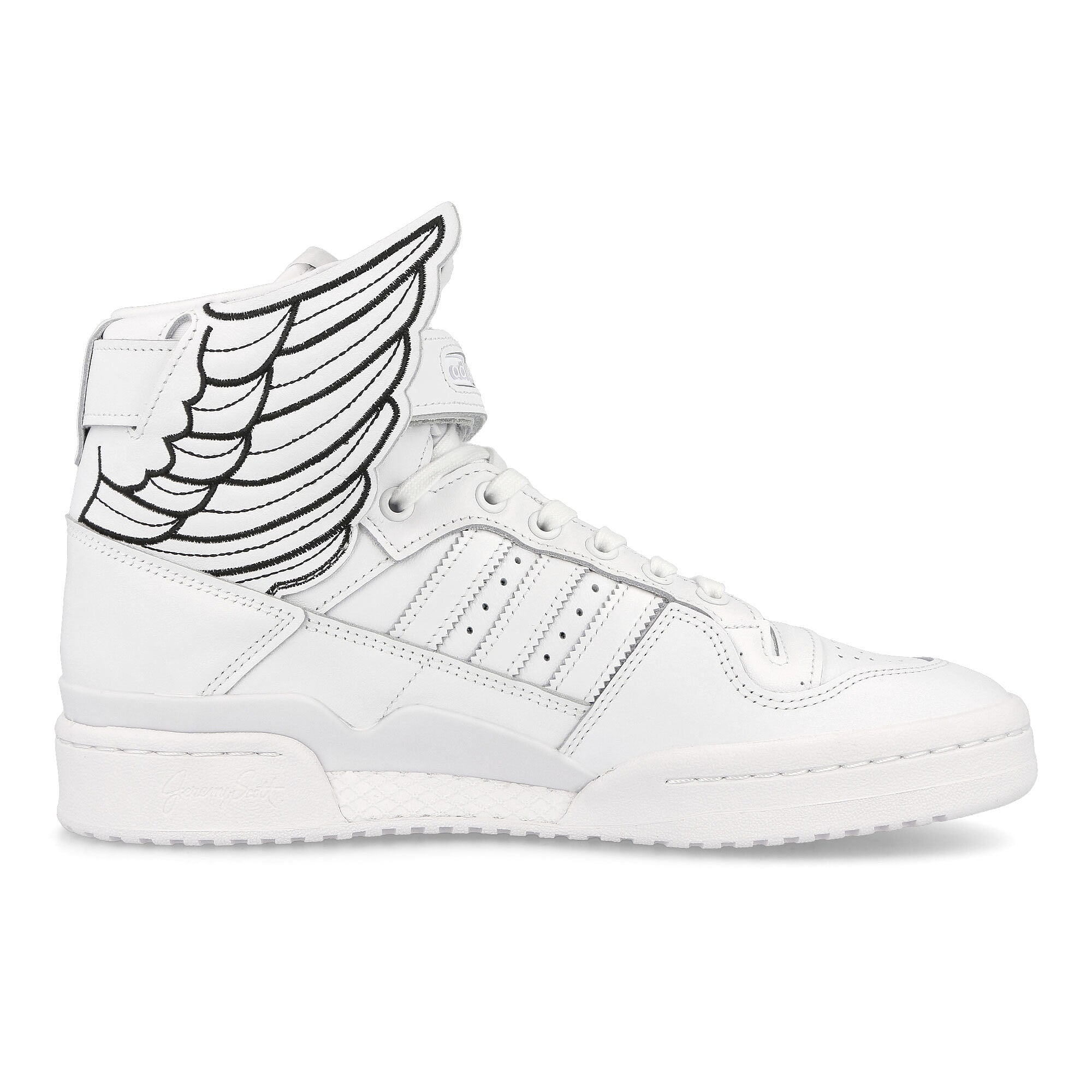 adidas Jeremy Scott x adidas New Wings 4.0 Footwear White-Footwear White-Core Black Sneakers Silhouette | Overkill