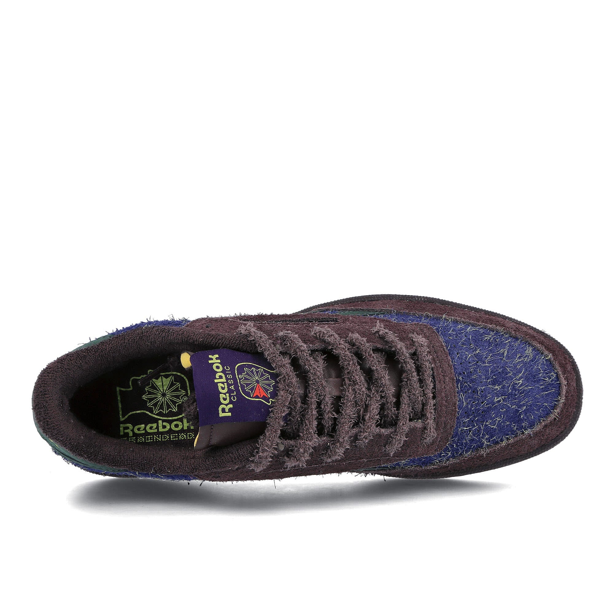 Reebok Brain Dead x Winston x Reebok Club C Revenge PRPABY-DRKFOR-BATBLU Sneakers Detailfoto | Overkill