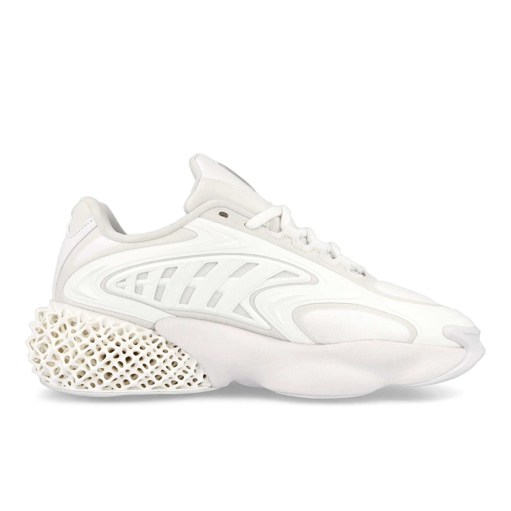 adidas 4D Krazed Footwear White / Footwear White / Footwaer White Low Top Sneakers Silhouette | Overkill