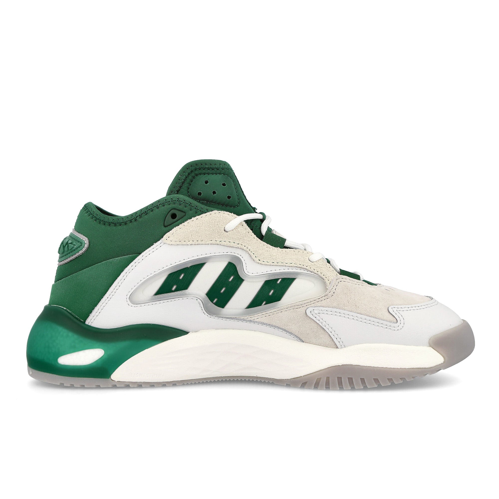 adidas streetball ii Footwear White / Dark Green / Ecru Tint Sneakers Silhouette | Overkill