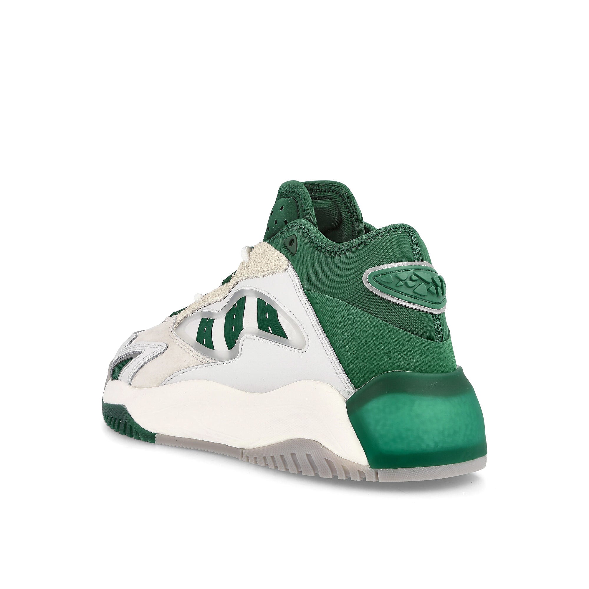 adidas streetball ii Footwear White / Dark Green / Ecru Tint Sneakers Material | Overkill