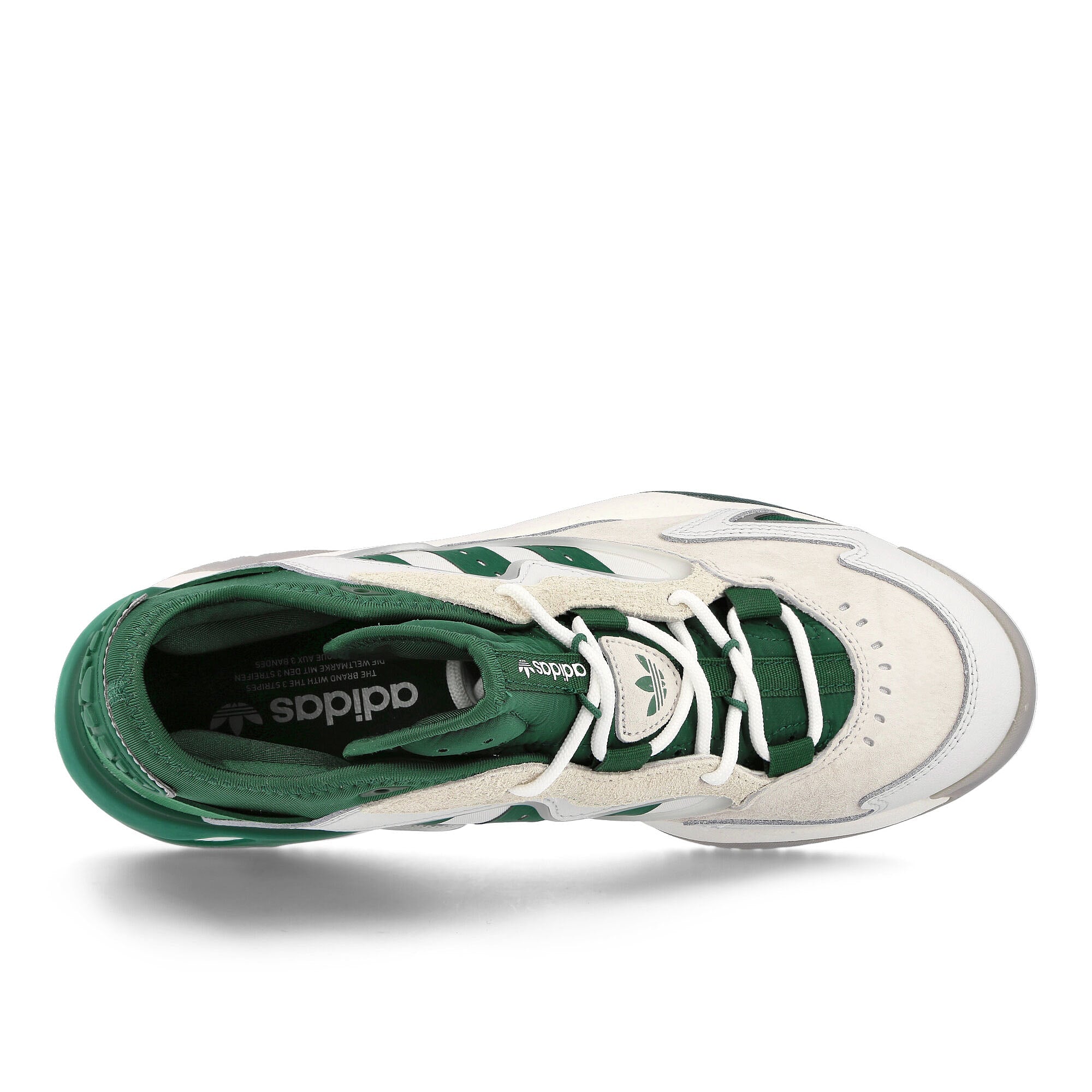 adidas streetball ii Footwear White / Dark Green / Ecru Tint Sneakers Detailfoto | Overkill