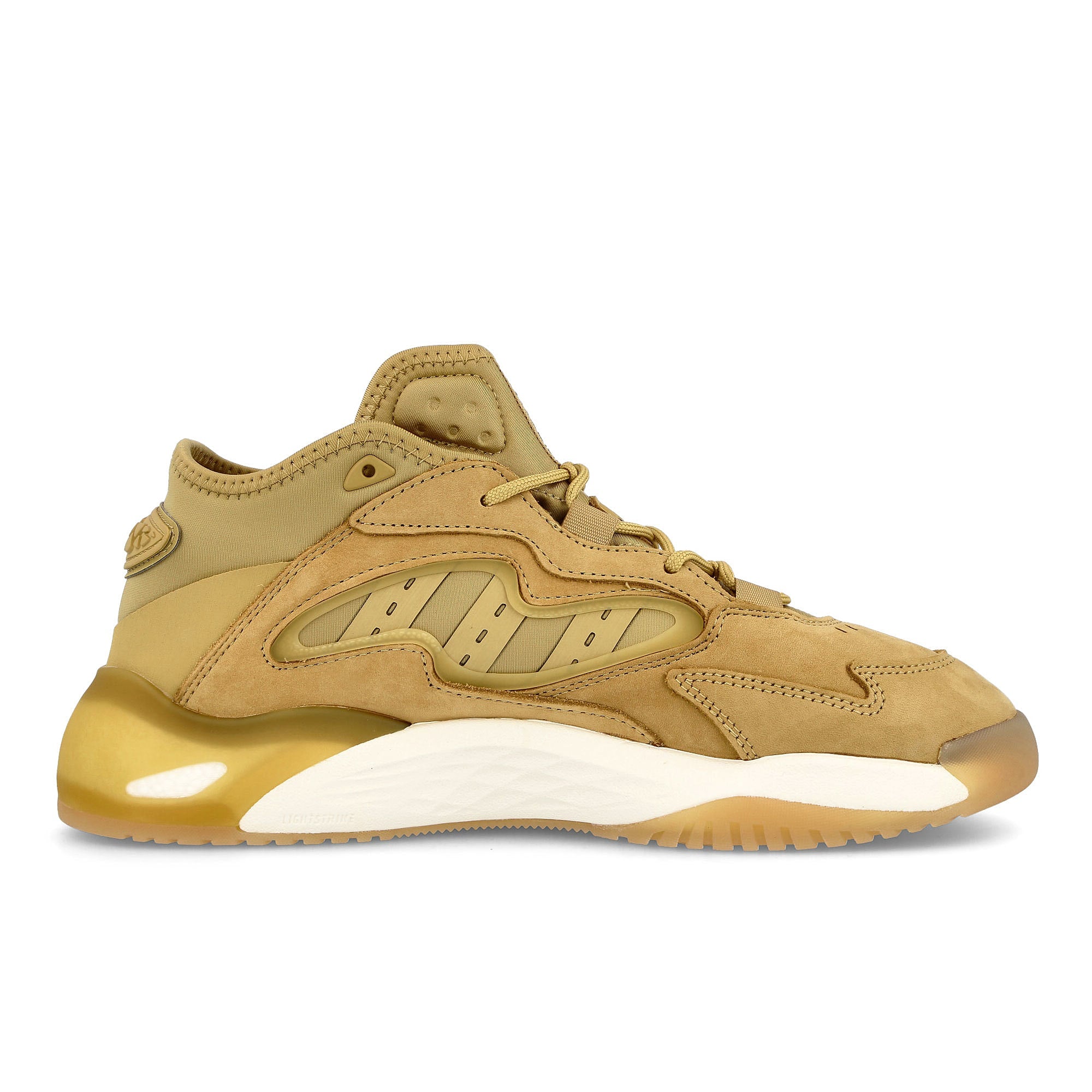 adidas Streetball II Golden Beige-Cloud White-Core Black Sneakers Silhouette | Overkill