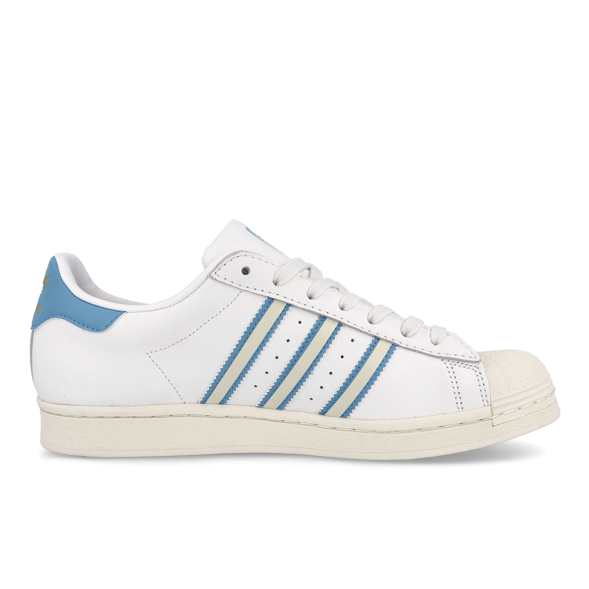 adidas Superstar Footwear White / Off White / Light Blue Sneakers Silhouette | Overkill
