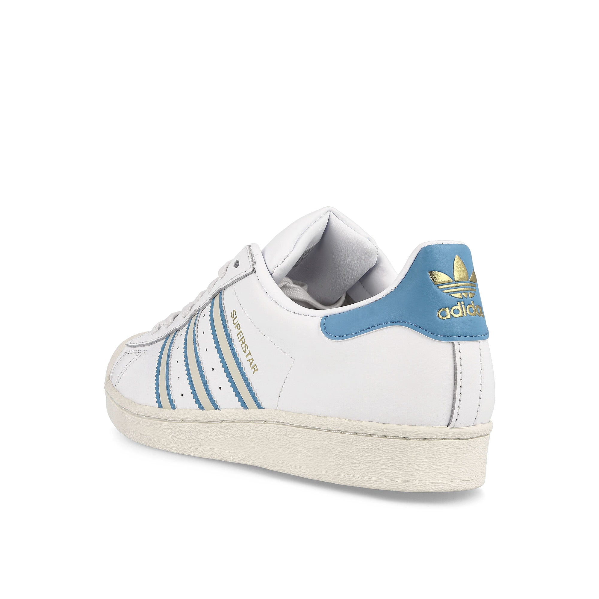 adidas Superstar Footwear White / Off White / Light Blue Sneakers Material | Overkill