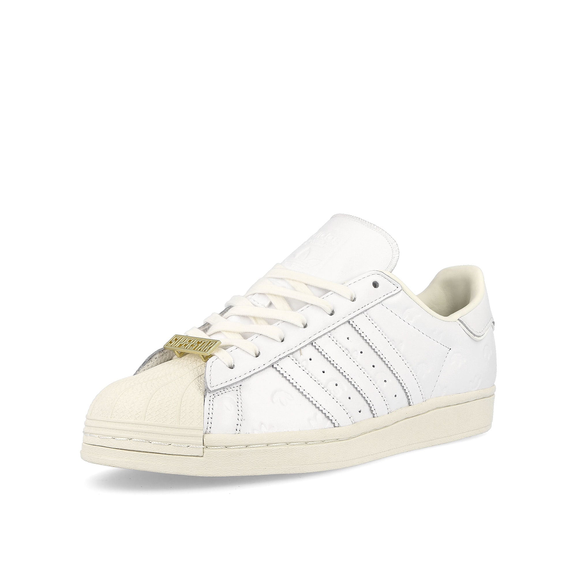 adidas Superstar Footwear White / Footwear White / Off White Sneakers Close Up | Overkill