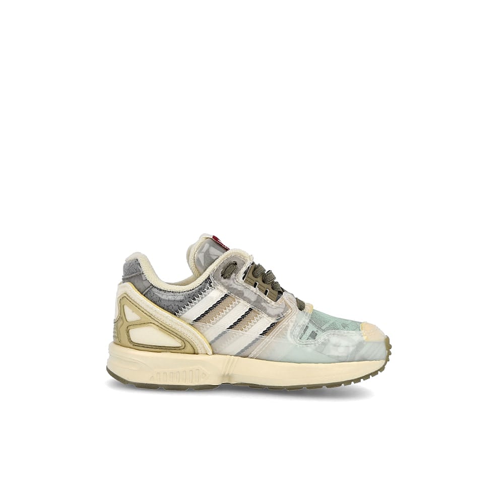 adidas zx 8000 inside out el infants Clear Brown-Chalk White-Sand Low Top Sneakers Silhouette | Overkill