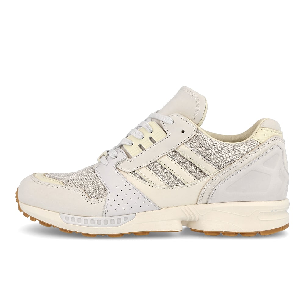adidas Highsnobiety x adidas ZX 8000 Q Chalk White-Crystal White-Cream White Sneakers GY0121 | Overkill