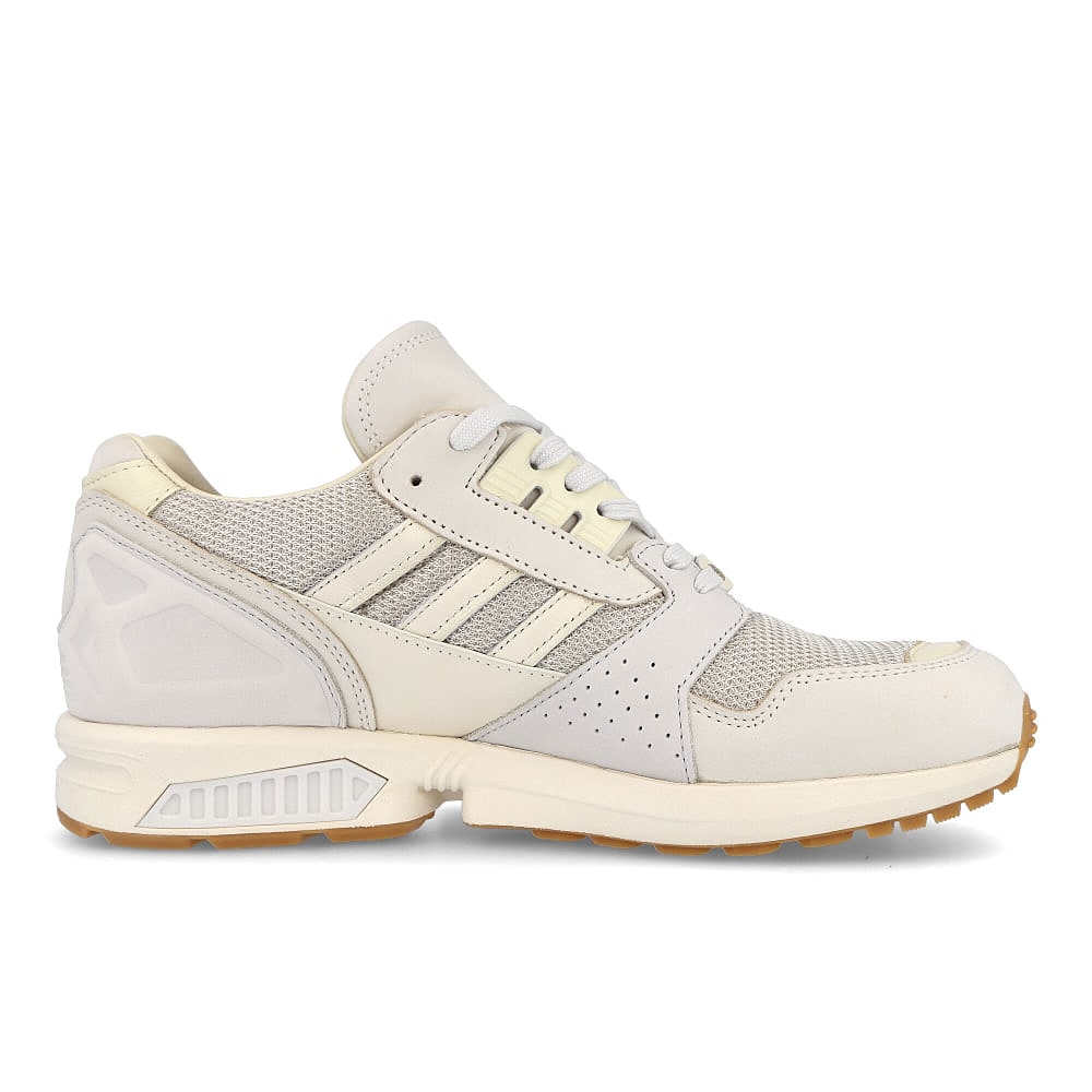 adidas Highsnobiety x adidas ZX 8000 Q Chalk White-Crystal White-Cream White Sneakers Silhouette | Overkill