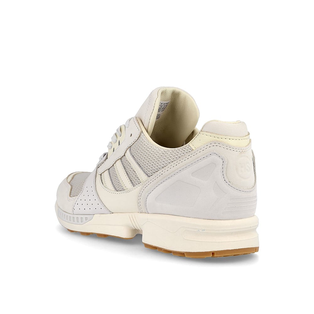 adidas Highsnobiety x adidas ZX 8000 Q Chalk White-Crystal White-Cream White Sneakers Material | Overkill