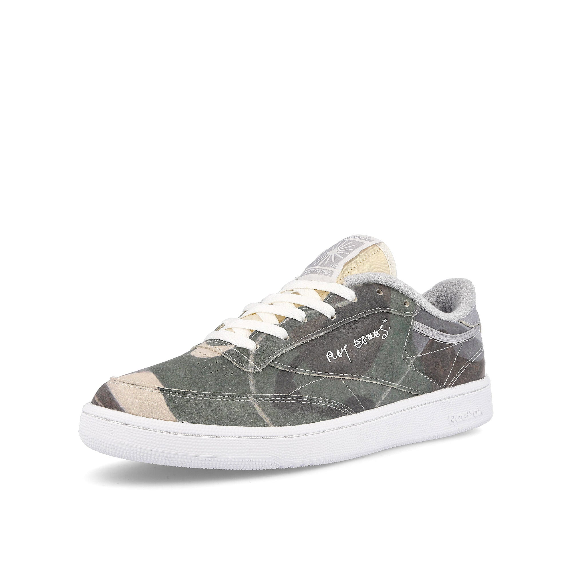 Reebok Eames x Reebok Club C 85 Footwear White-Footwear White-Cold Grey 2 Sneakers Detailfoto | Overkill