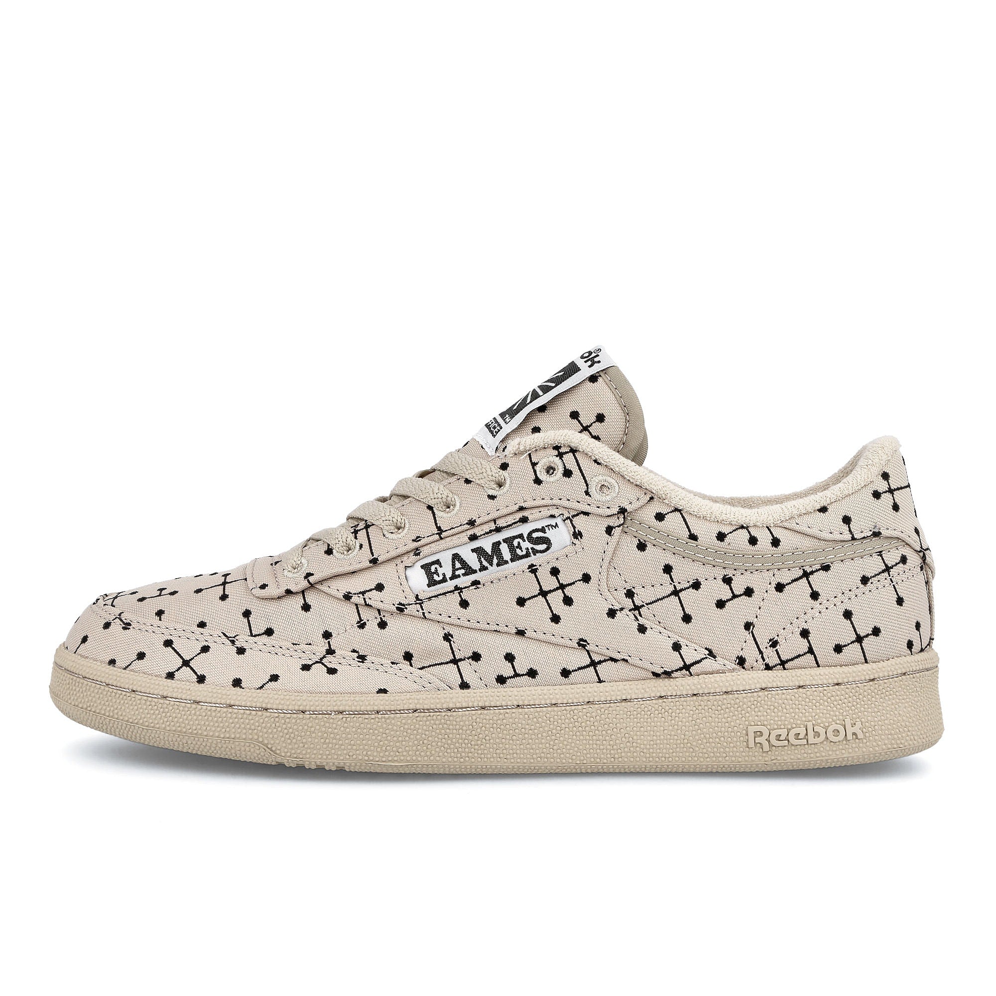 Reebok Eames x Reebok Club C 85 Modern Beige-Modern Beige-Core Black Sneakers GY1069 | Overkill