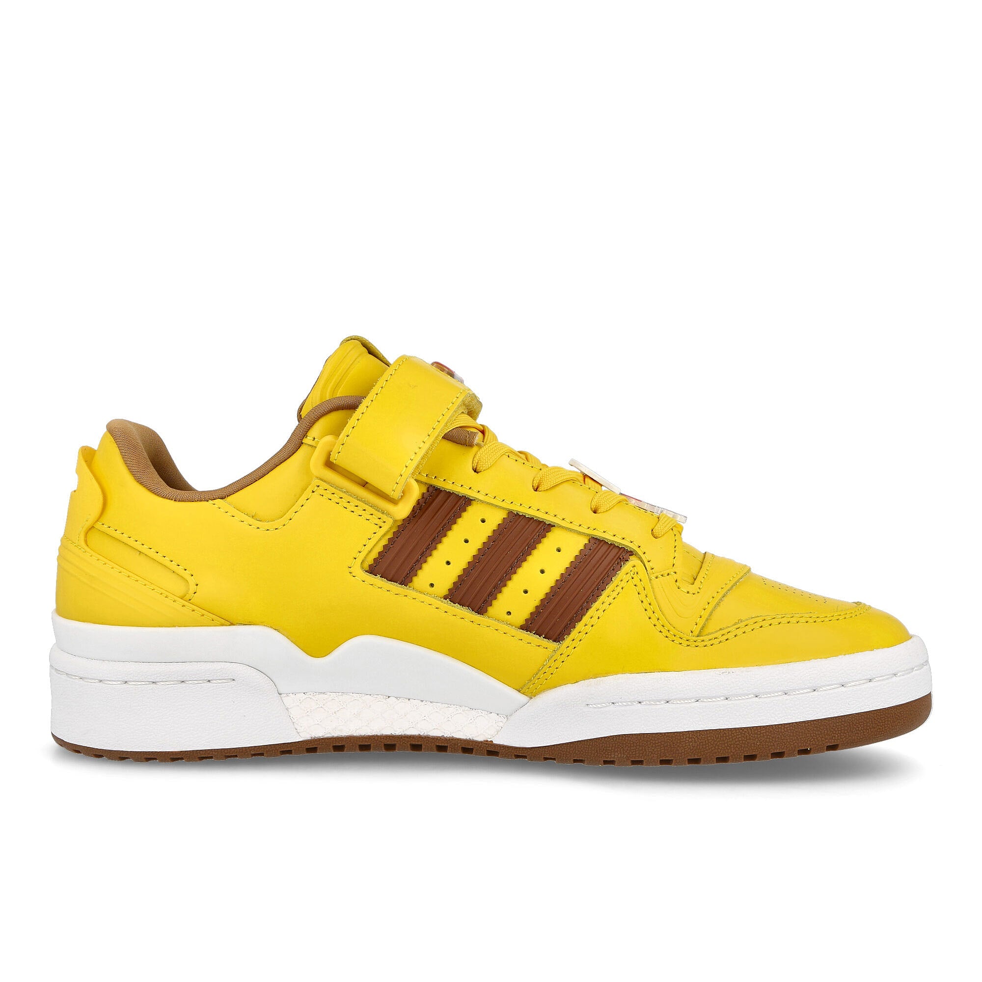 adidas M&M´s x adidas Forum Low 84 Yellow / Footwear White / Dark Brown Close-up | Overkill