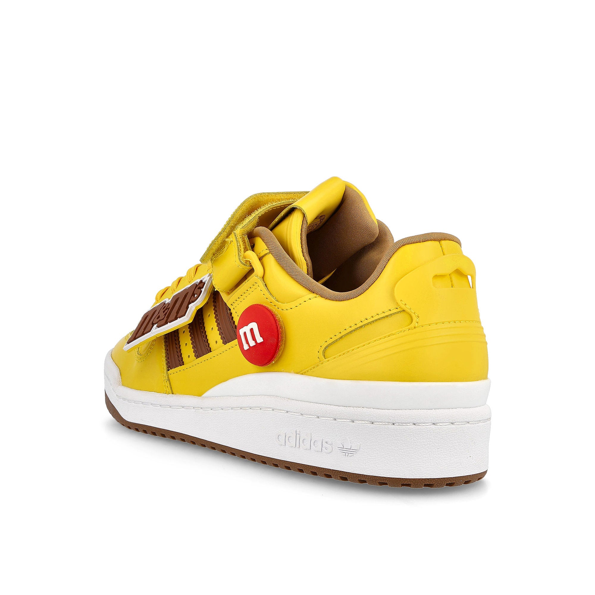 adidas M&M´s x adidas Forum Low 84 Yellow / Footwear White / Dark Brown Detailfoto | Overkill