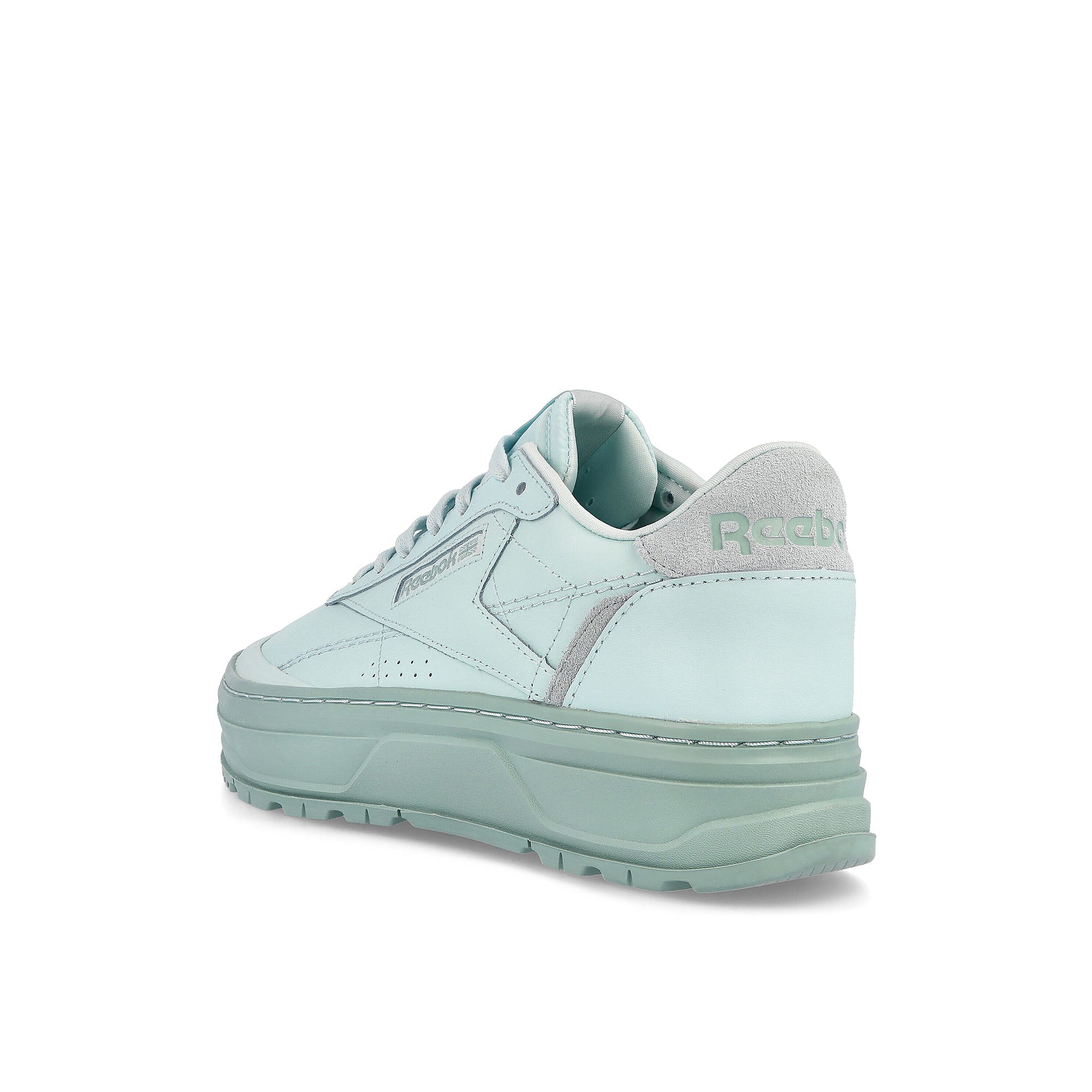 Reebok wmns club c double geo Whisper Blue Sneakers Material | Overkill