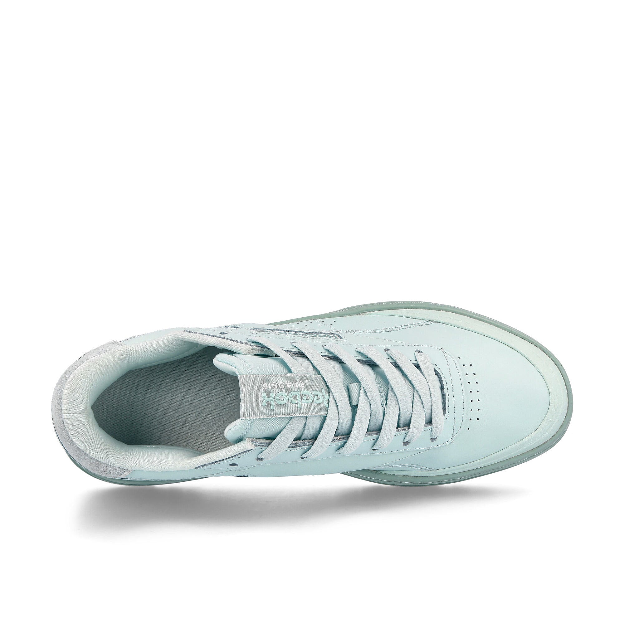 Reebok wmns club c double geo Whisper Blue Sneakers Detailfoto | Overkill