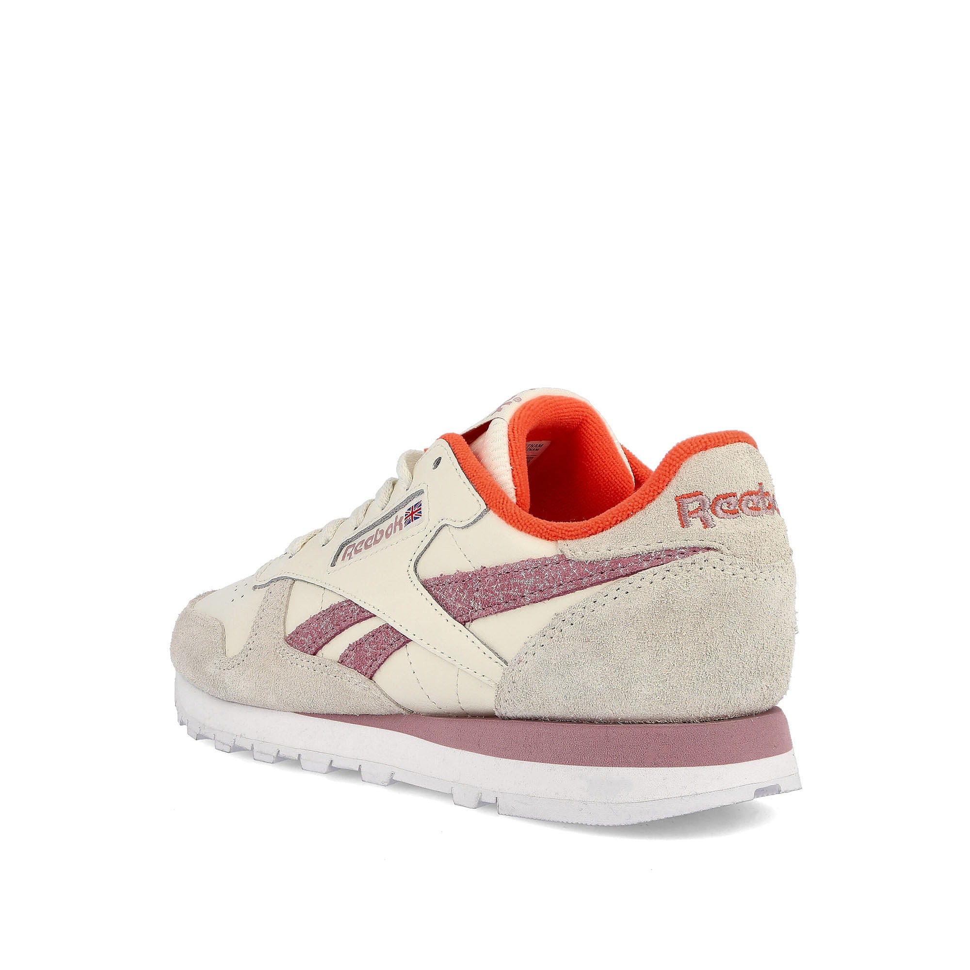 Reebok wmns classic leather Chalk / Infused Lilac / Cloud White Low Top Sneakers Material | Overkill
