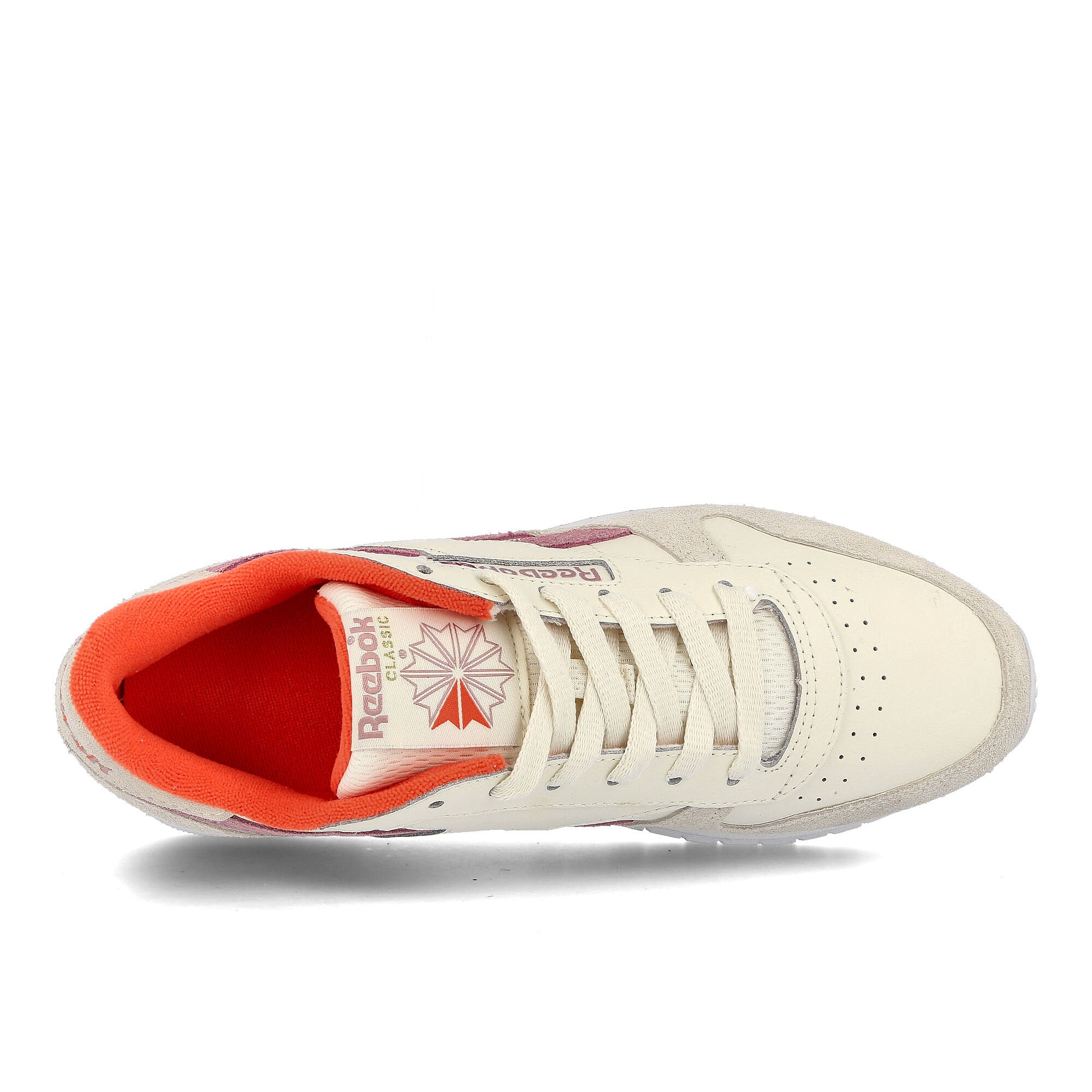 Reebok wmns classic leather Chalk / Infused Lilac / Cloud White Low Top Sneakers Detailfoto | Overkill