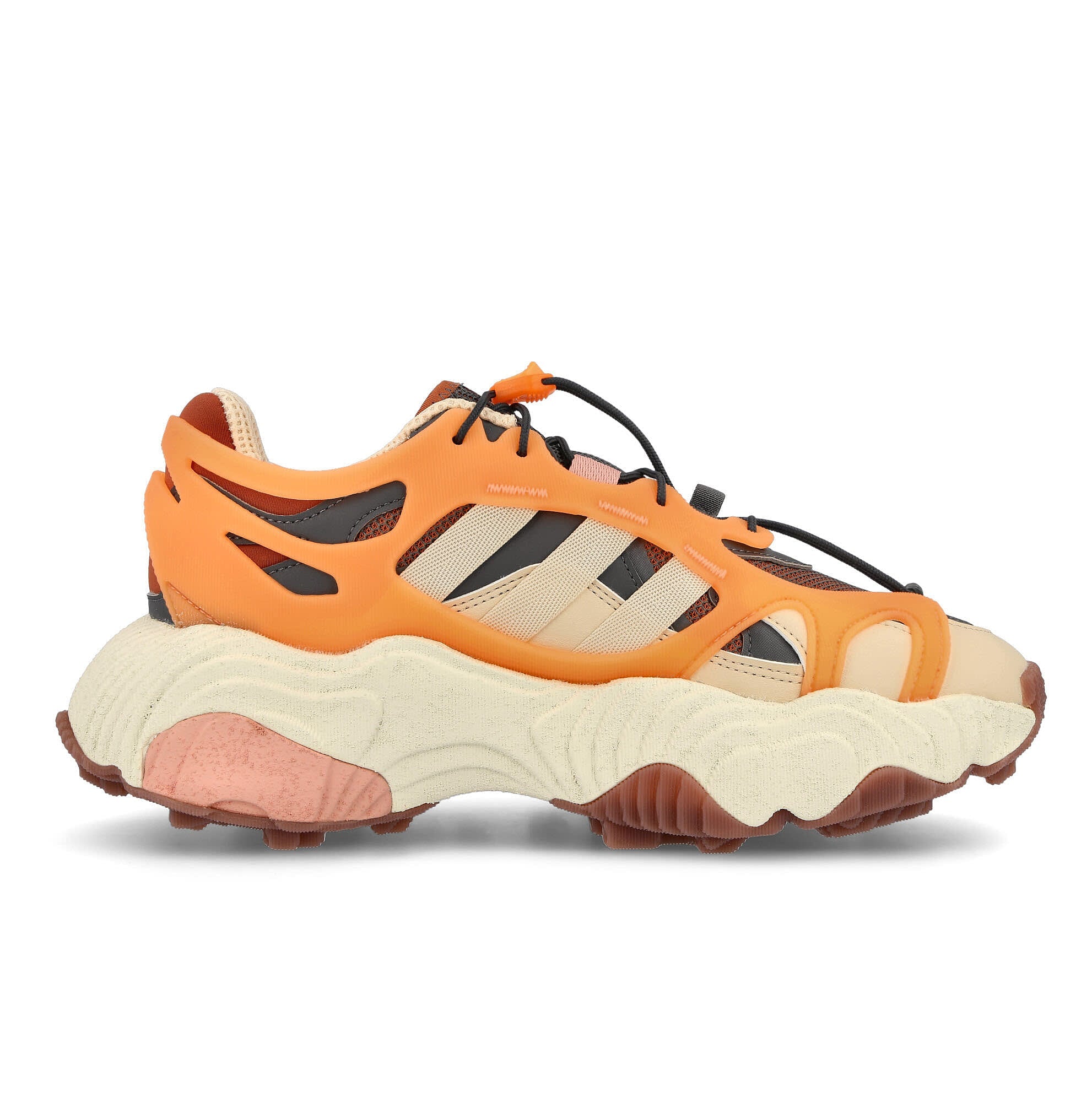 adidas Roverend Adventure Magic Earth-Off White-Wild Sepia Low Top Sneakers Silhouette | Overkill