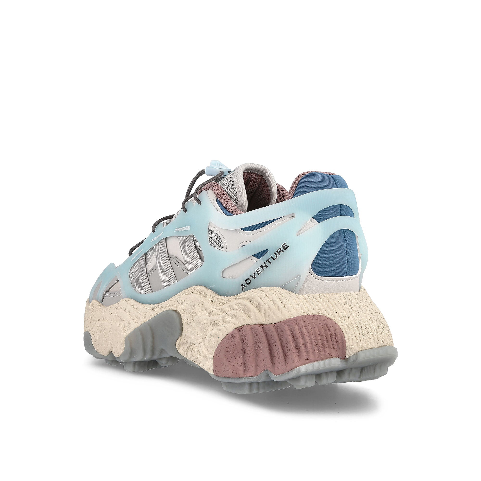 adidas Roverend Adventure Crystal White-Crystal White-Aluminium Low Top Sneakers Material | Overkill