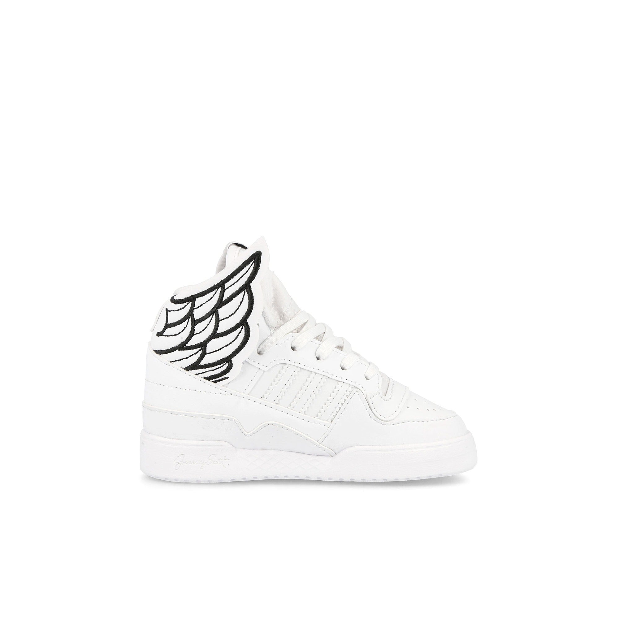 adidas Jeremy Scott x adidas New Wings 4.0 Infants Footwear White-Footwear White-Core Black Sneakers Silhouette | Overkill