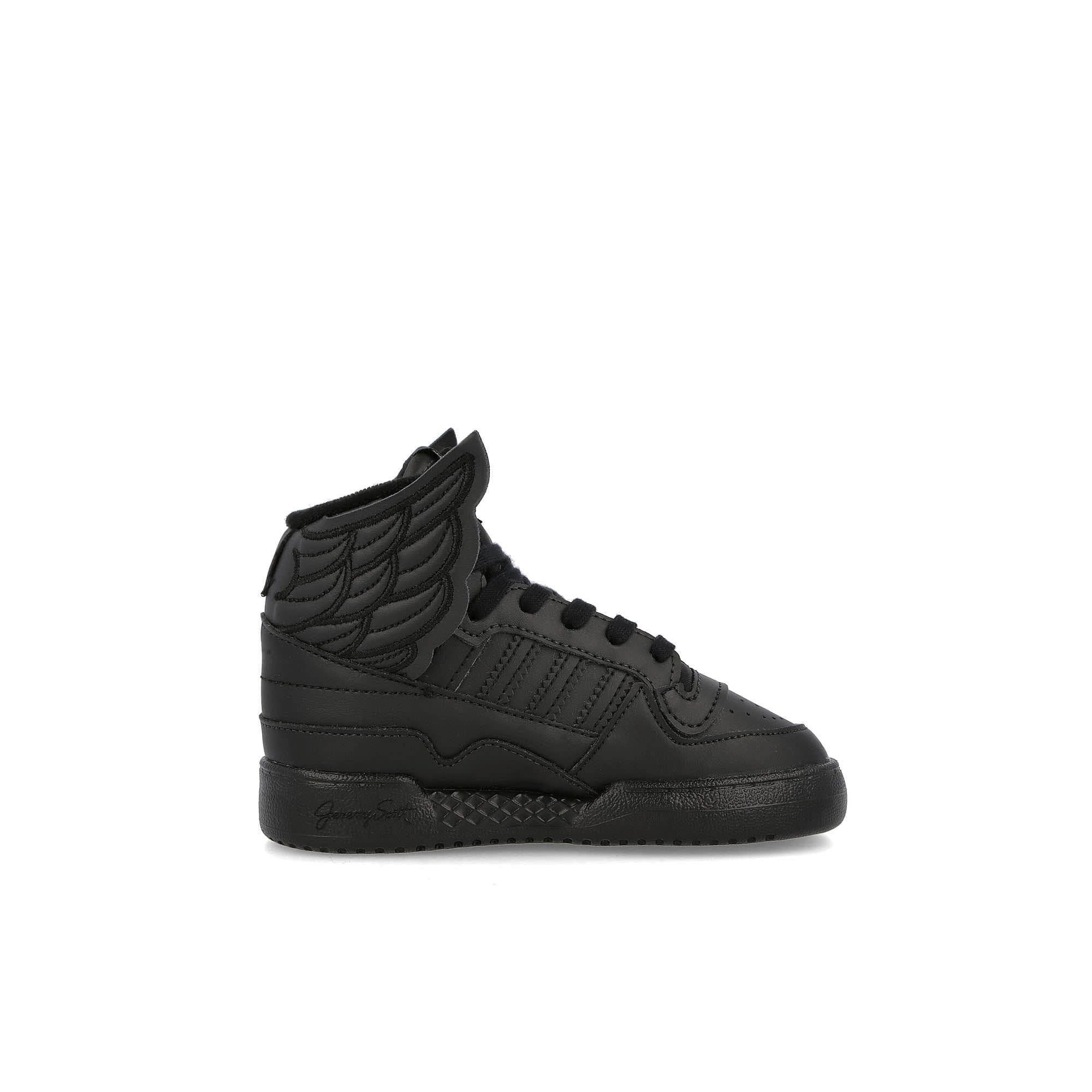 adidas Jeremy Scott x adidas New Wings 4.0 Infants Core Black / Core Black / Footwear White Material | Overkill