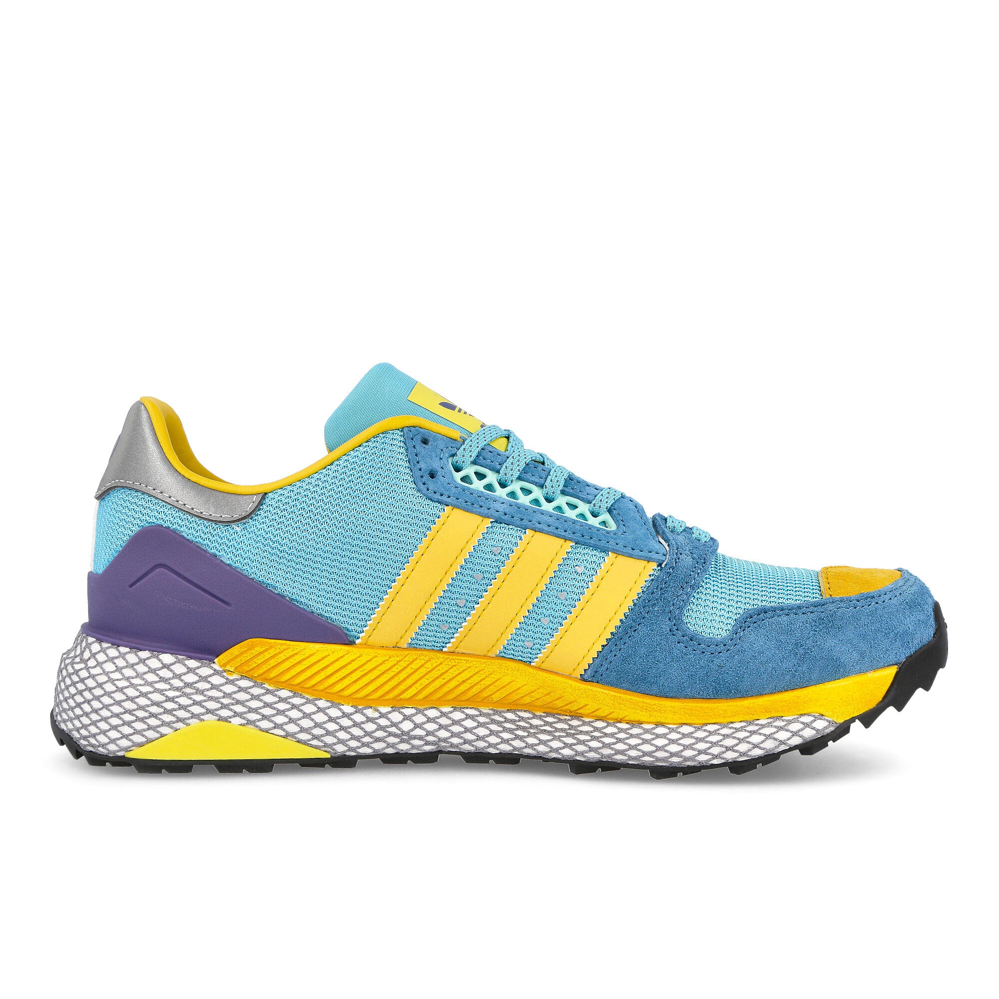 adidas Human Made x adidas Questar Light Aqua-St. Fade Ocean-Core Black Sneakers Silhouette | Overkill