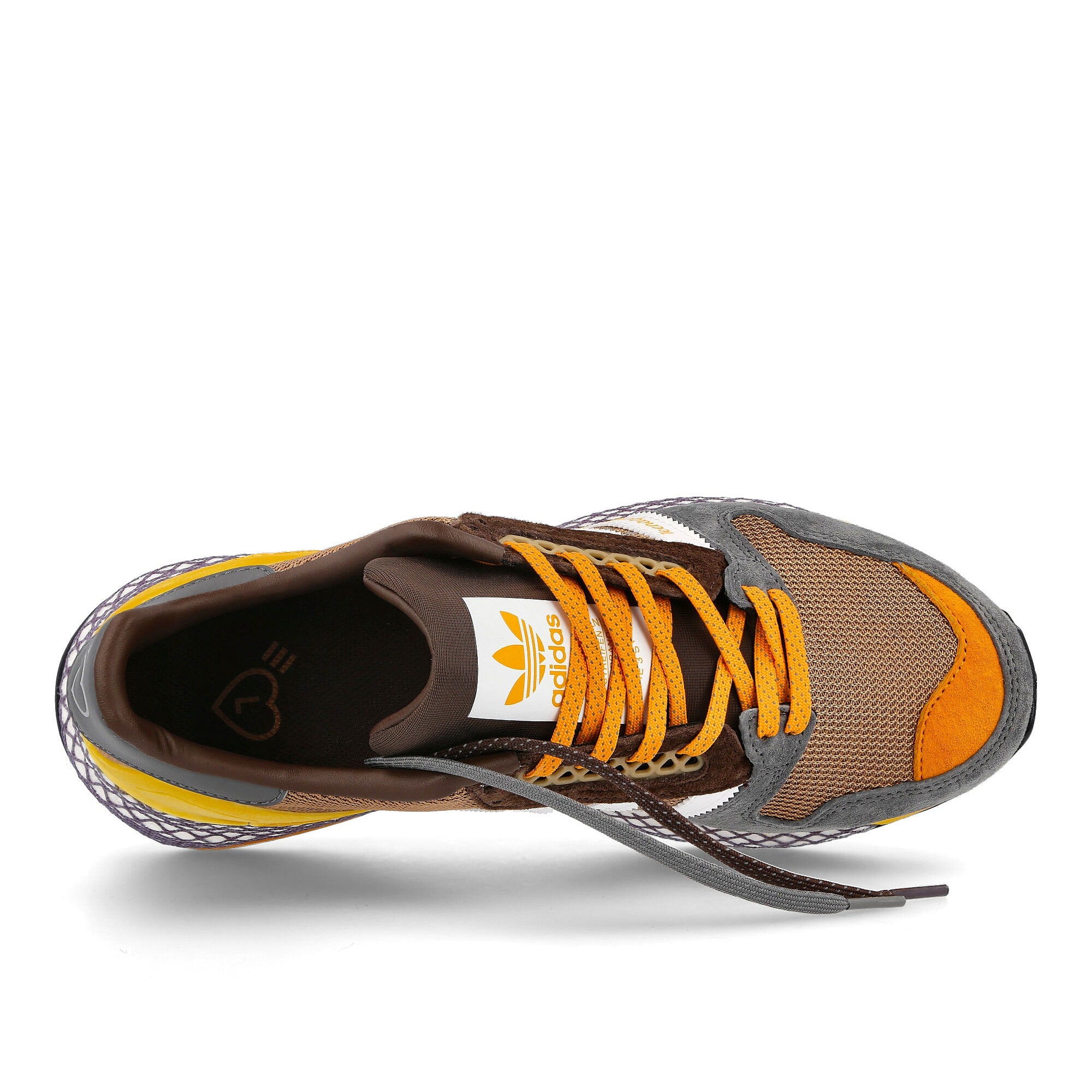 adidas Human Made x adidas Questar Cardboard / Footwear White / Grey Four Detail view 1 | Overkill