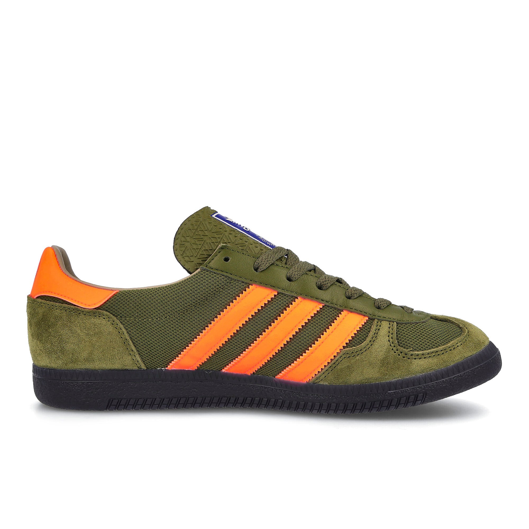 adidas spzl barrowland Dust Green / Signal Orange / Night Navy Material | Overkill