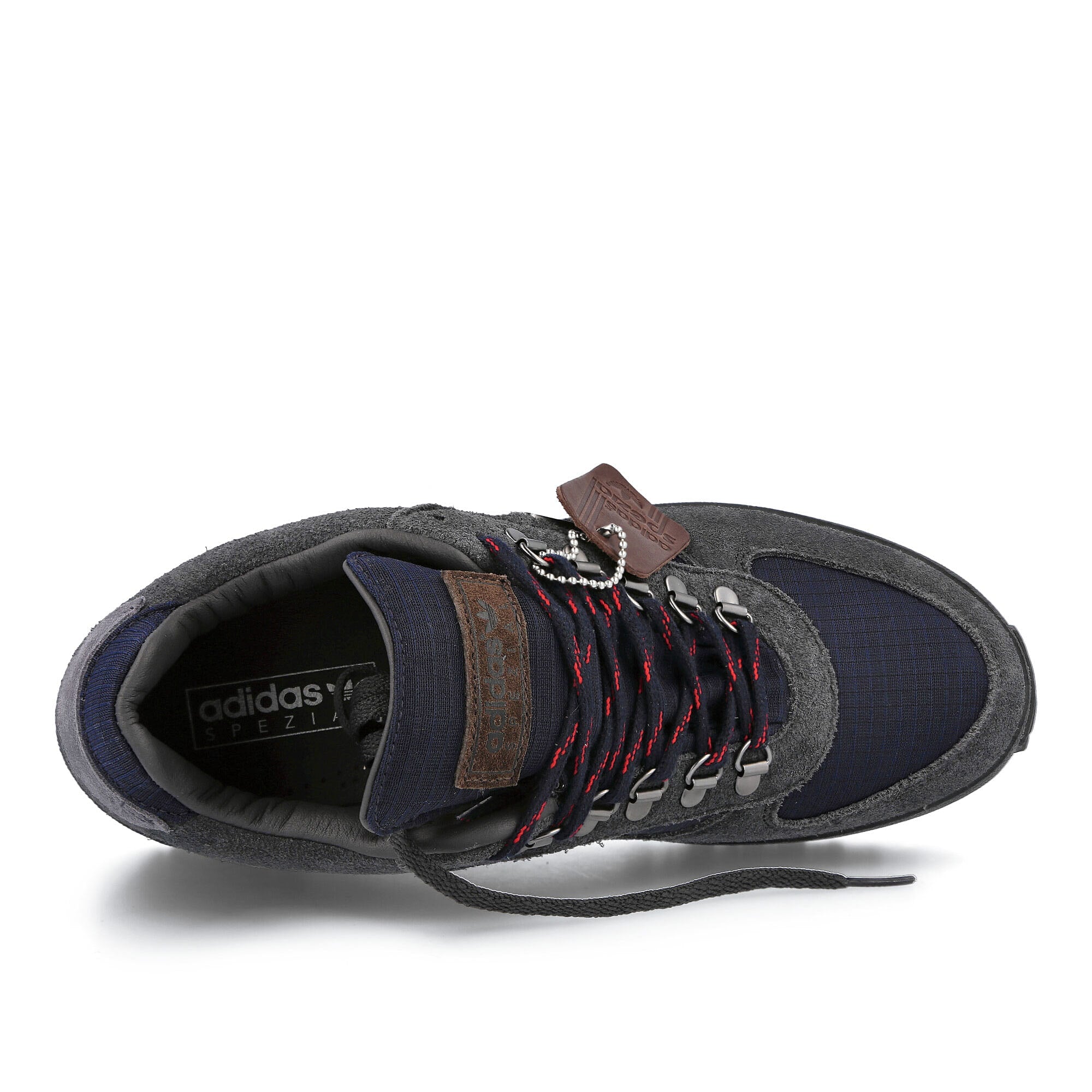 adidas spzl winterhill Night Navy-Grey Six-Carbon Sneakers Detailfoto | Overkill