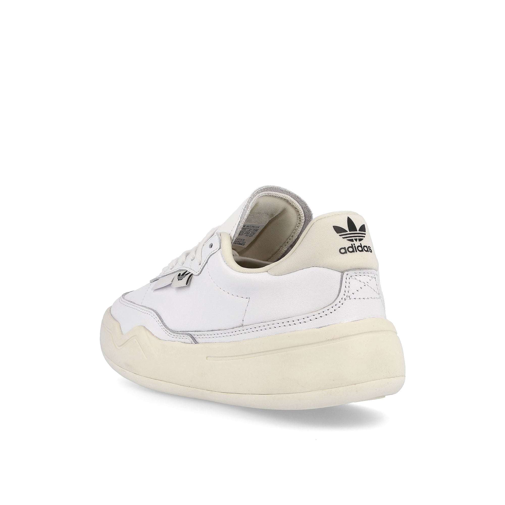 adidas wmns her court Footwear White-Footwear White-Off White Sneakers Material | Overkill