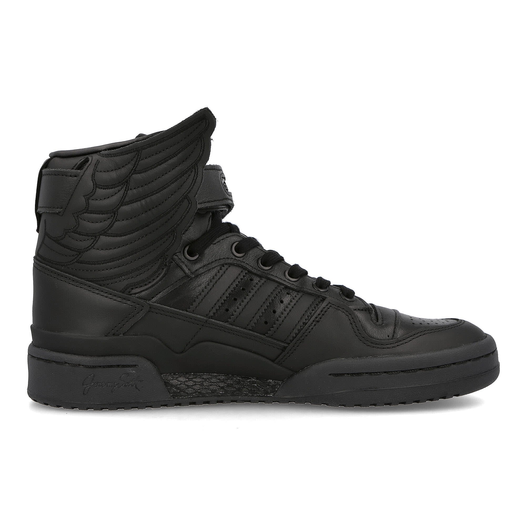 adidas Jeremy Scott x adidas New Wings 4.0 Core Black-Core Black-Footwear White Sneakers Silhouette | Overkill