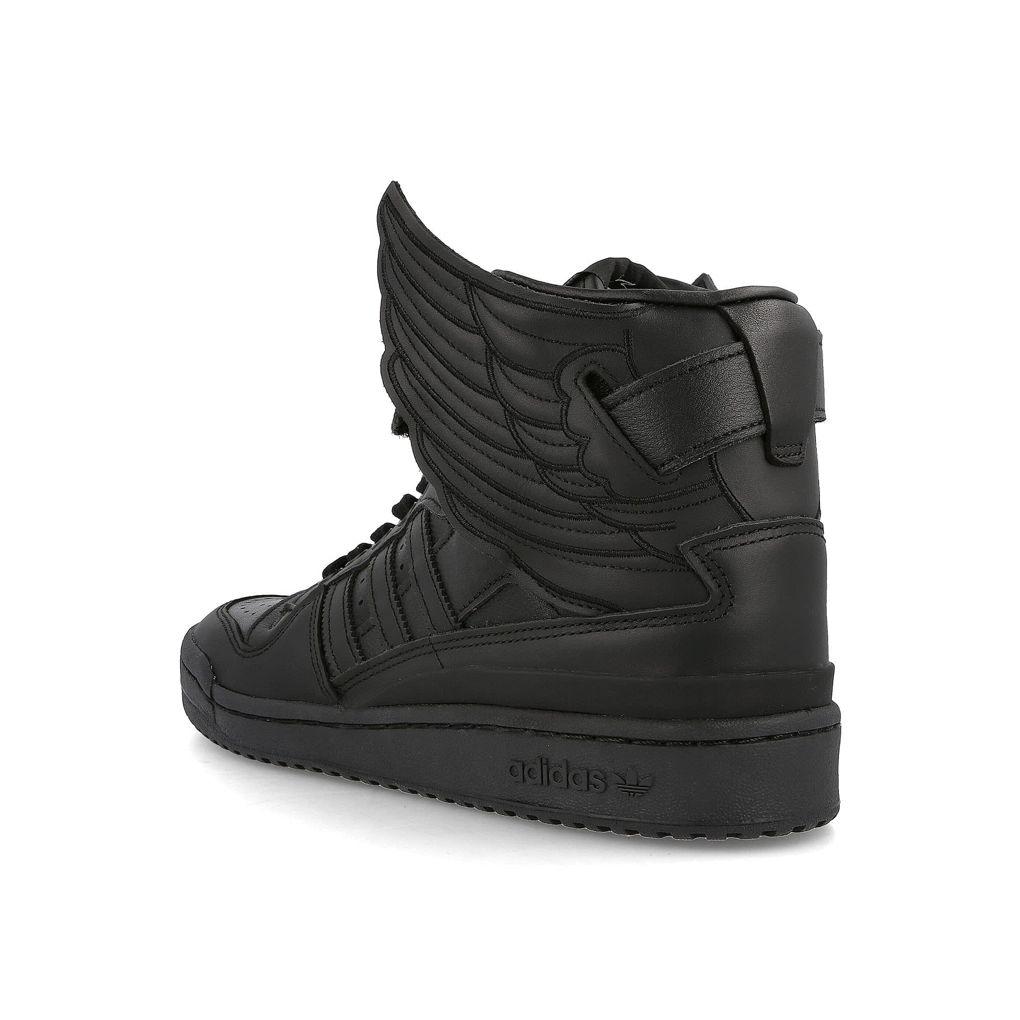 adidas Jeremy Scott x adidas New Wings 4.0 Core Black-Core Black-Footwear White Sneakers Material | Overkill