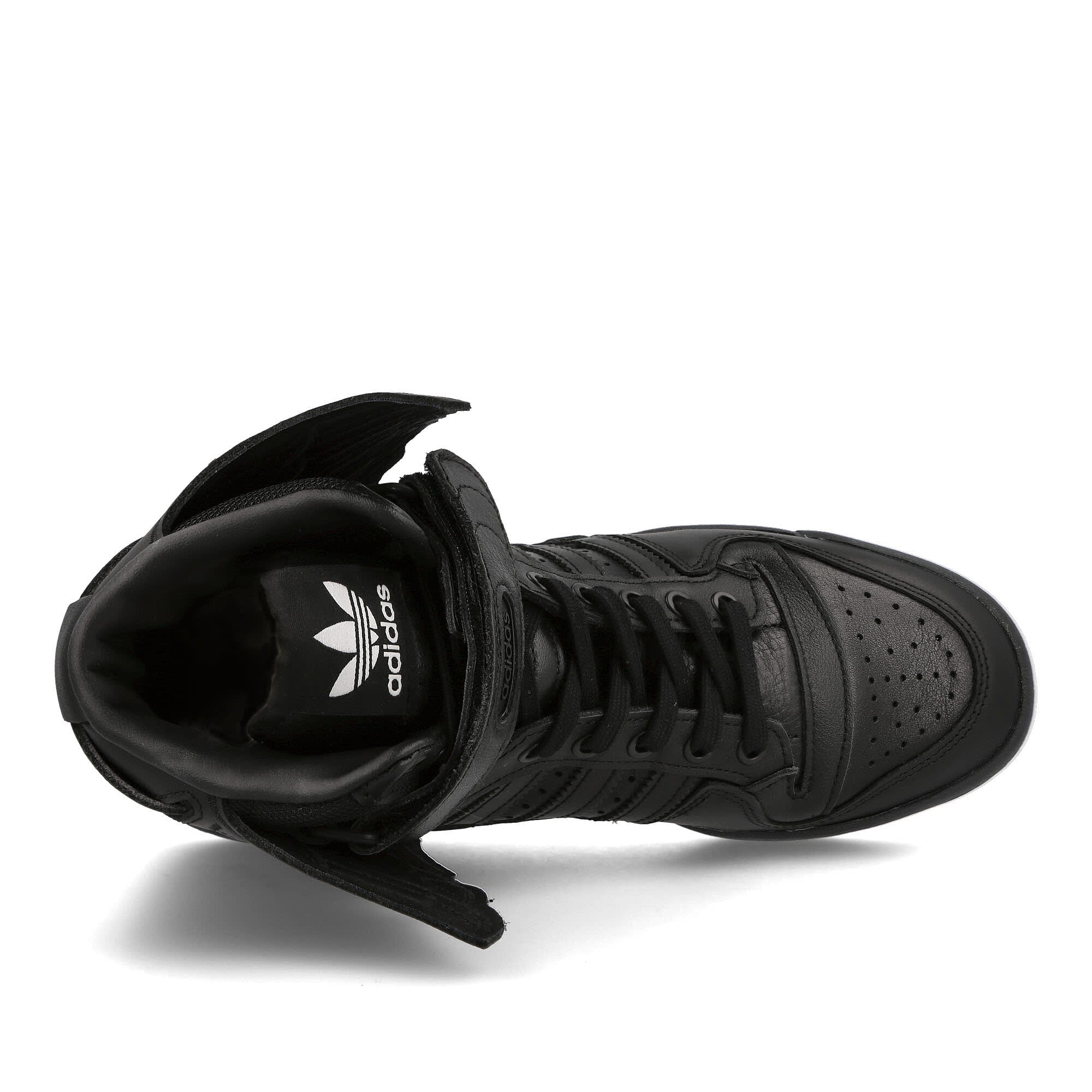 adidas Jeremy Scott x adidas New Wings 4.0 Core Black-Core Black-Footwear White Sneakers Detailfoto | Overkill