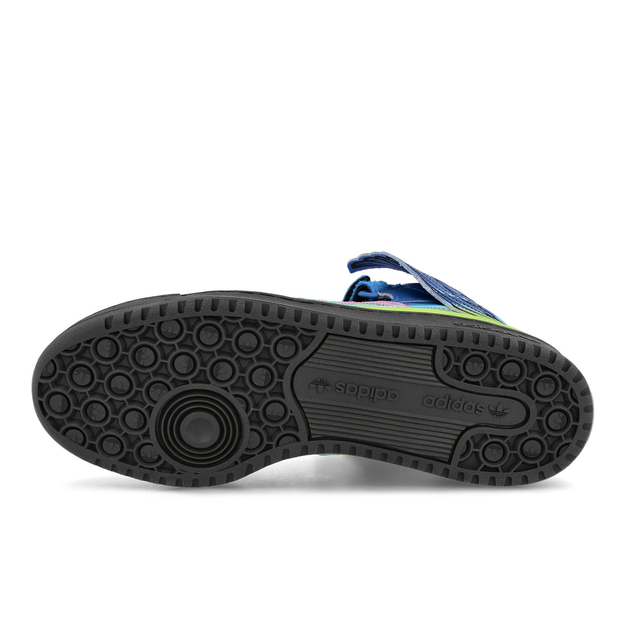 adidas Jeremy Scott x adidas Motorsport Wings 4.0 Bold Blue / Shok Pink / Light Pink Sneakers Detail View 1 | Overkill